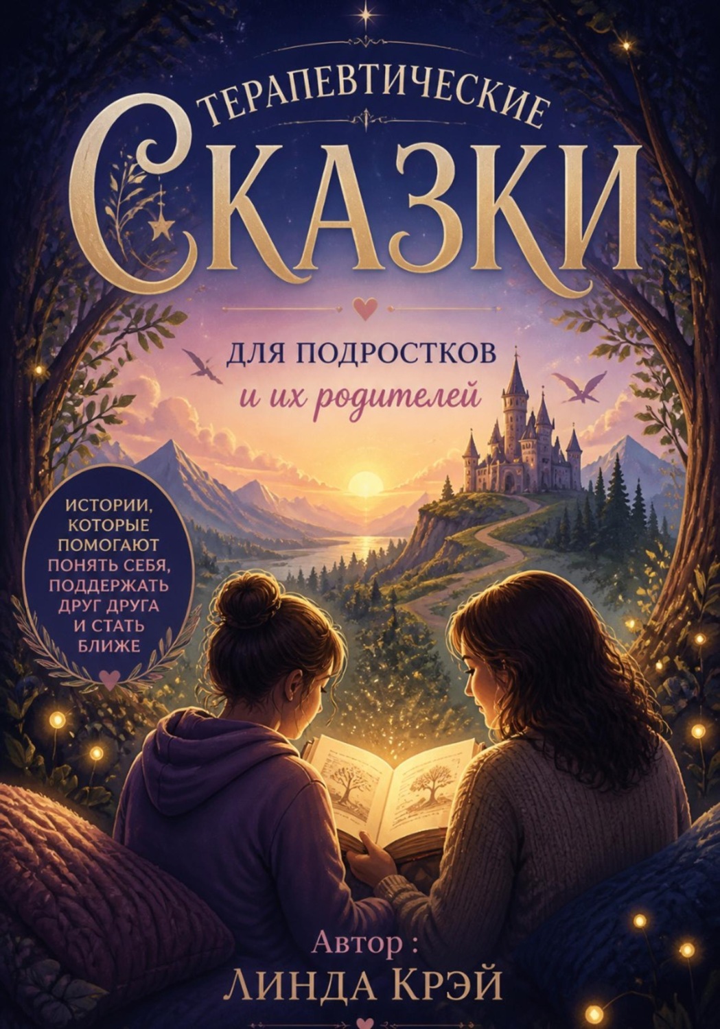 Обложка: Сборник терапевтических сказок для подростков и их родителей