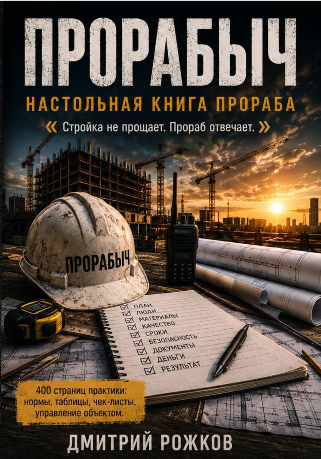 Обложка книги «ПРОРАБЫЧ НАСТОЛЬНАЯ КНИГА ПРОРАБА»