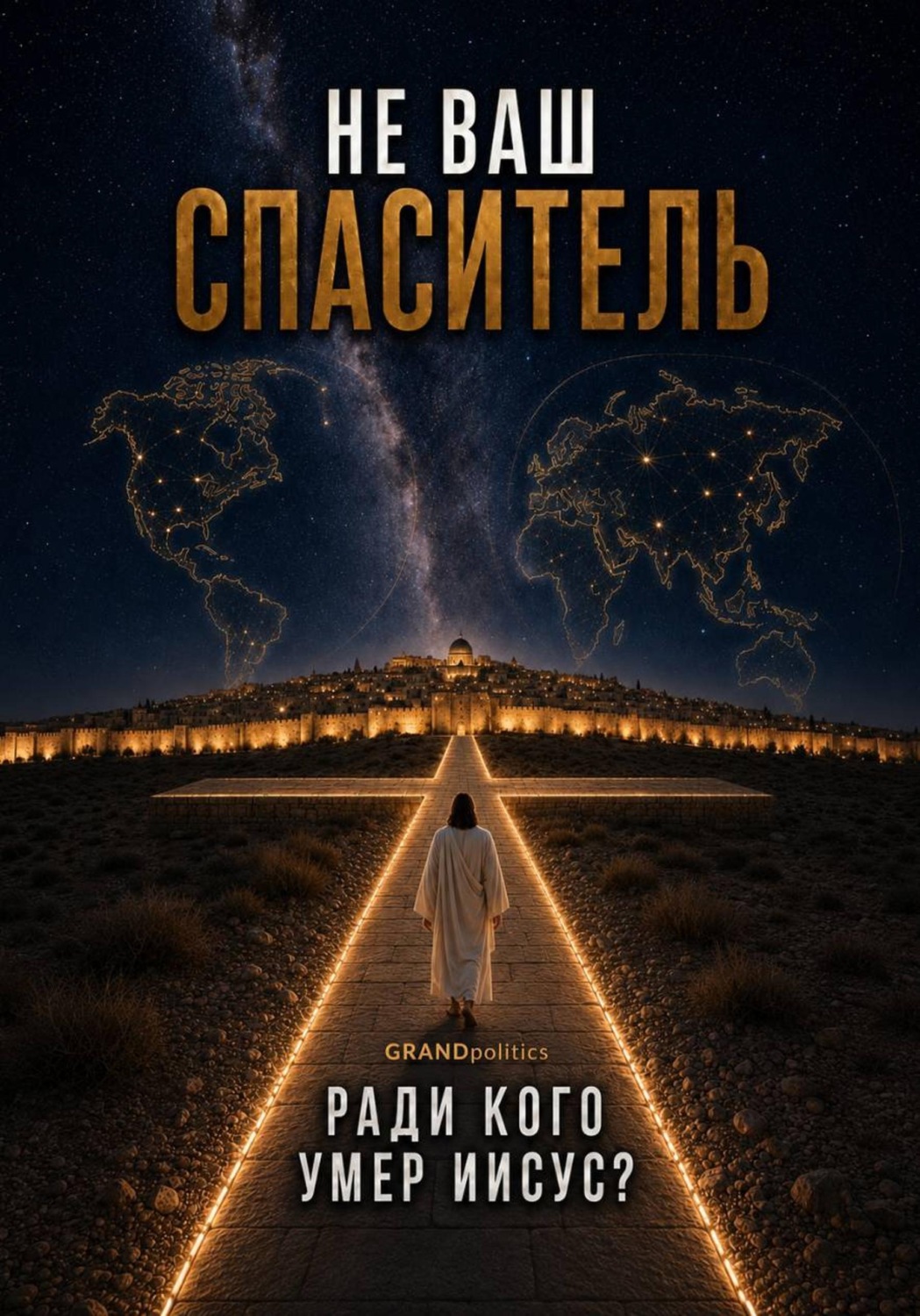 Обложка книги «НЕ ВАШ СПАСИТЕЛЬ! РАДИ КОГО УМЕР ИИСУС?»