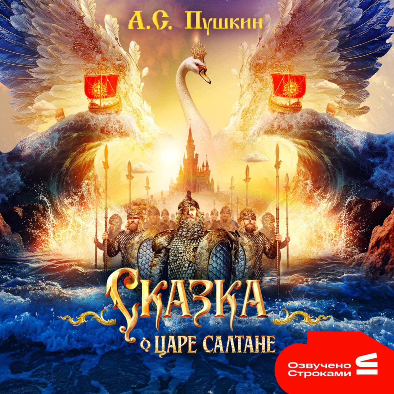 Обложка книги «Сказка о царе Салтане»