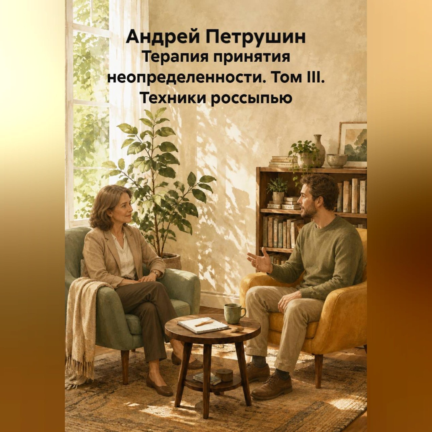 Обложка: Терапия принятия неопределенности. Том III. Техники россыпью
