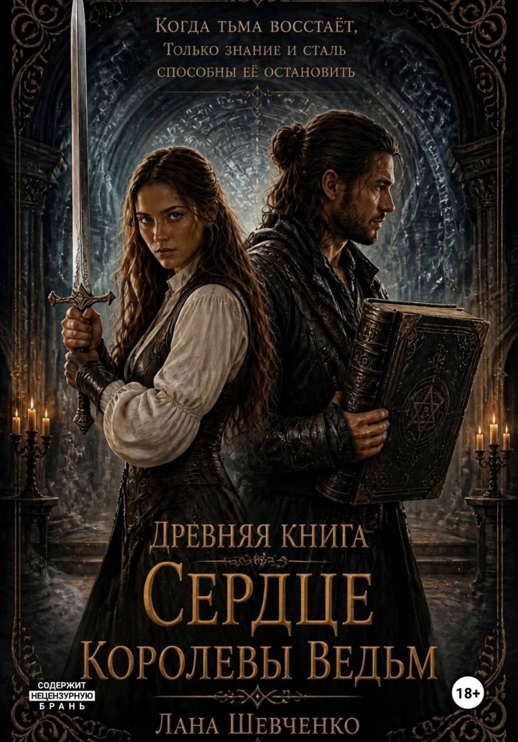 Обложка книги «Древняя Книга. Сердце Королевы Ведьм»