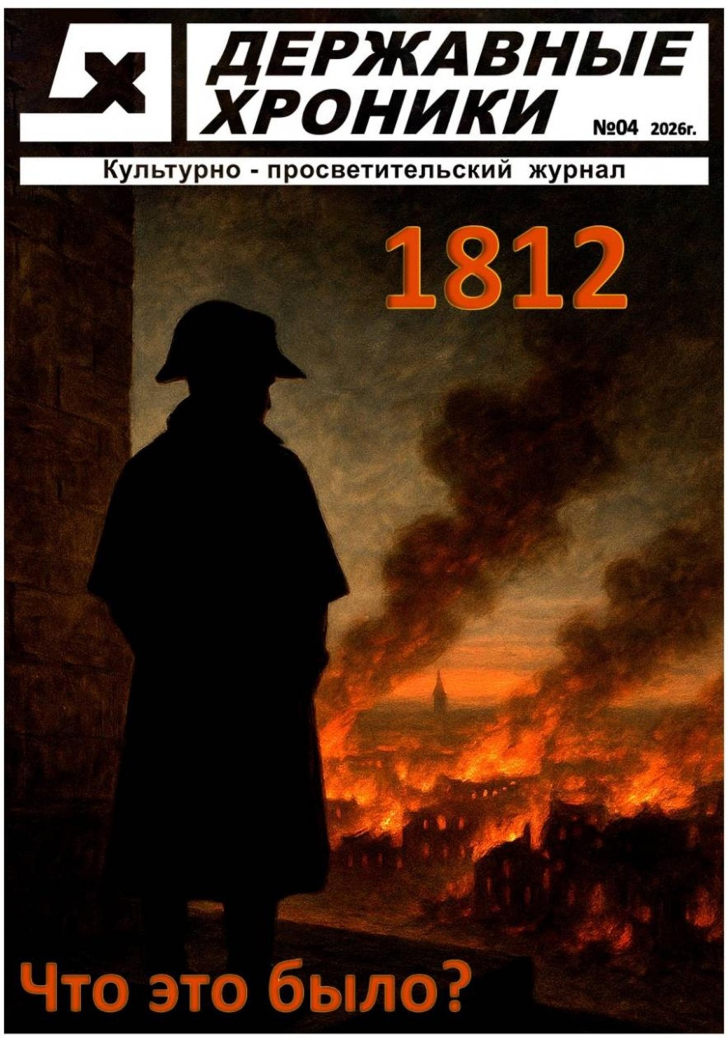 Обложка книги «Журнал Державные хроники. Выпуск 4 (Война 1812)»