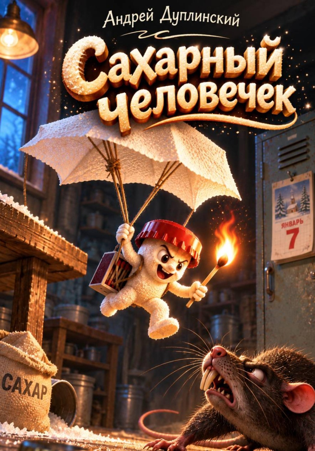 Обложка книги «Сахарный человечек»