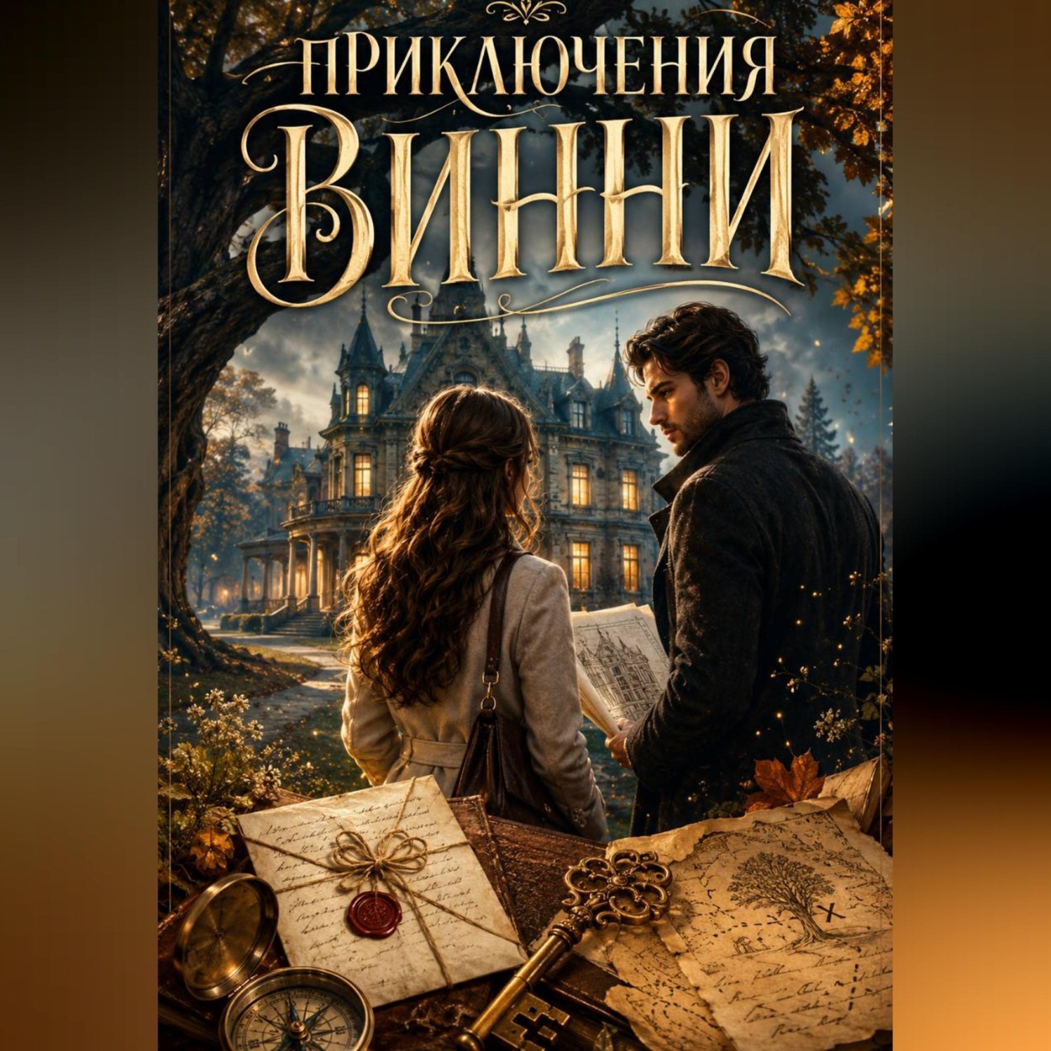 Обложка книги «Приключения Винни»