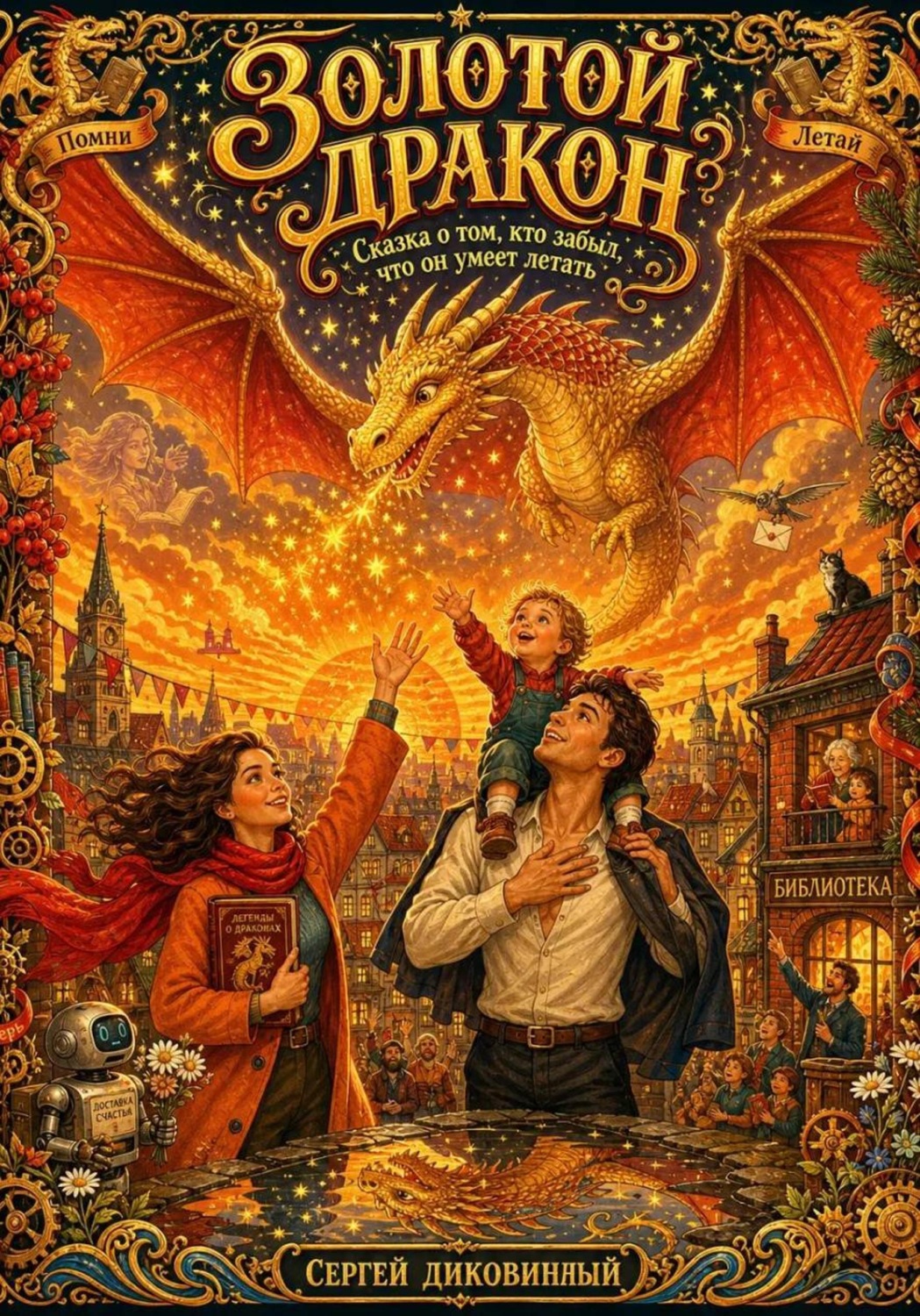 Обложка книги «Золотой дракон»