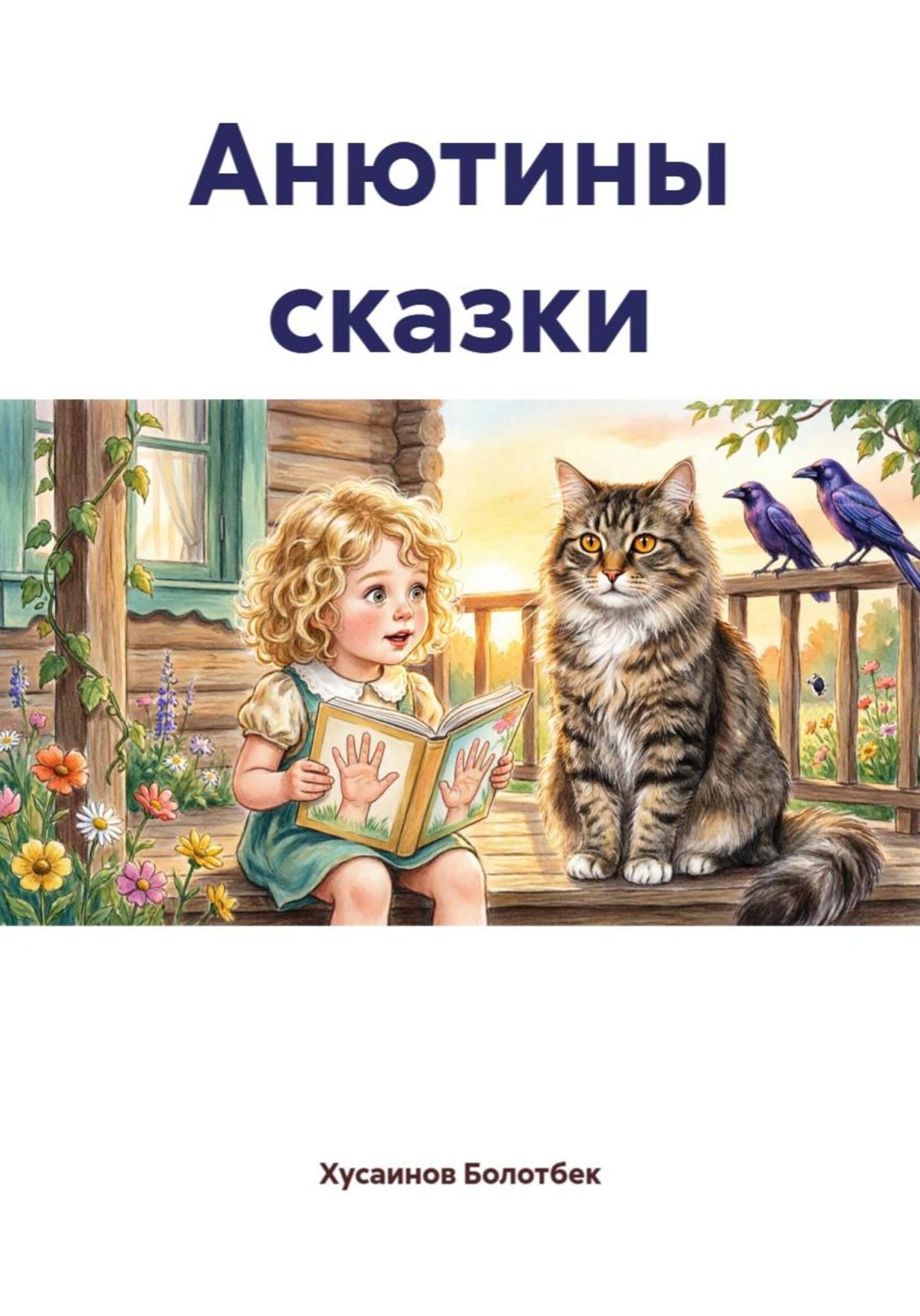 Обложка книги «Анютины сказки»