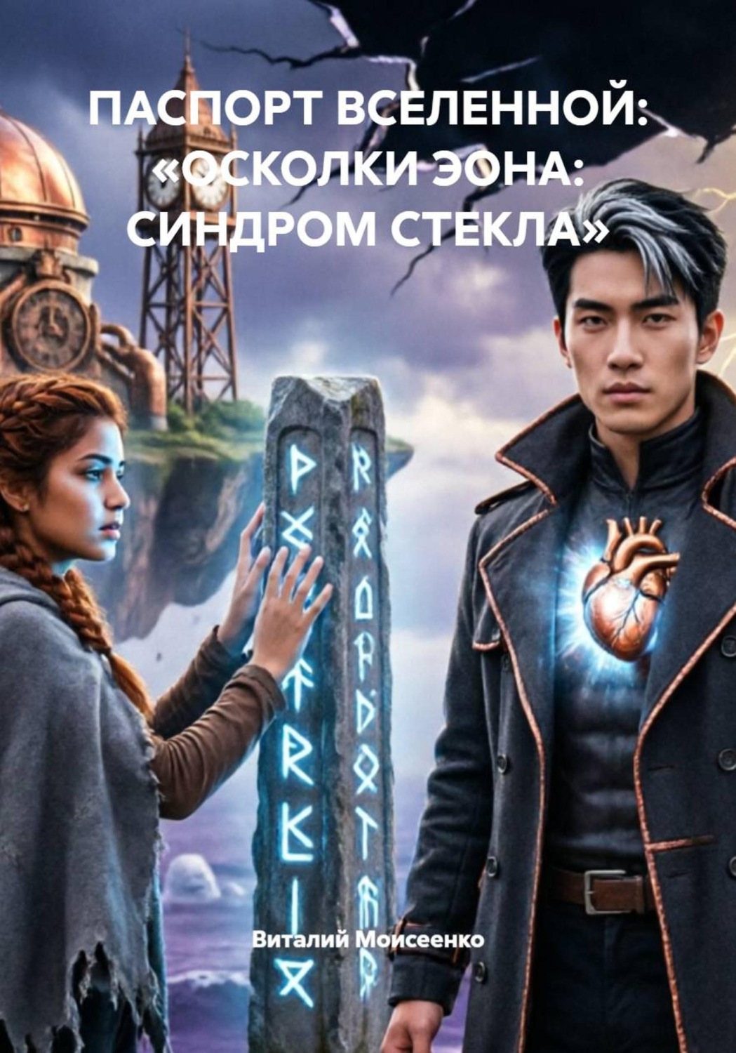 Обложка книги «ПАСПОРТ ВСЕЛЕННОЙ: «ОСКОЛКИ ЭОНА: СИНДРОМ СТЕКЛА»»