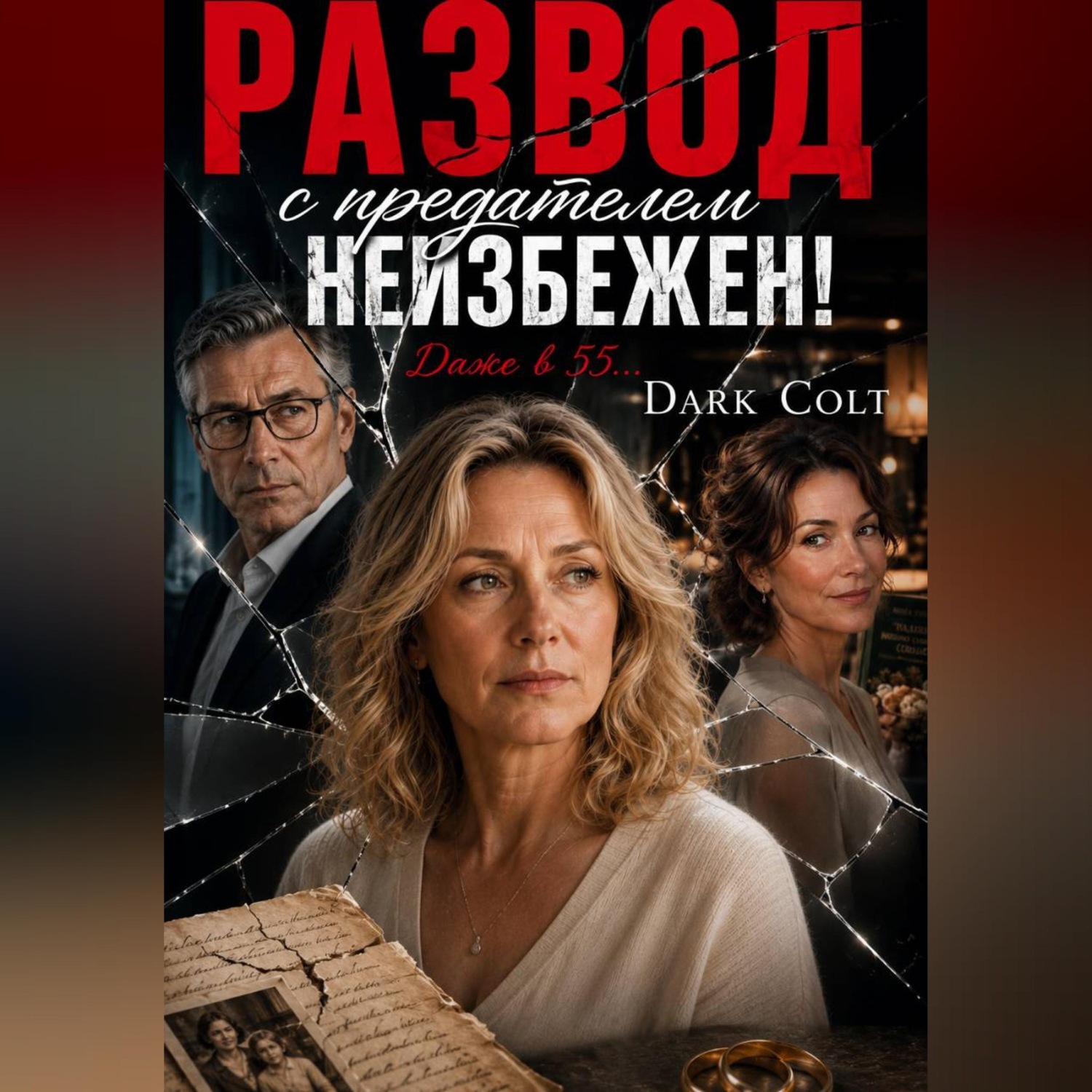 Обложка книги «Развод с предателем неизбежен! Даже в 55...»
