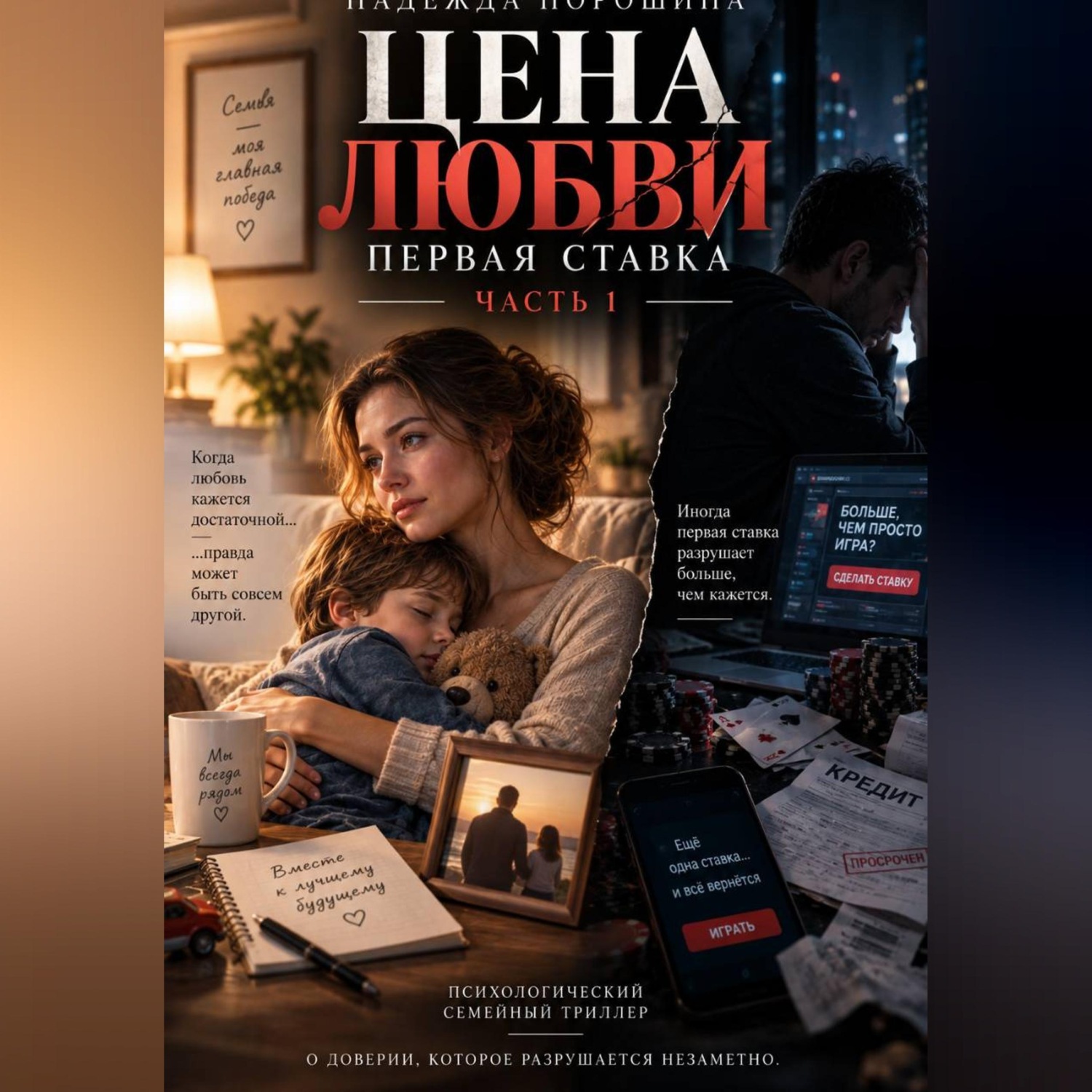 Обложка книги «ЦЕНА ЛЮБВИ. Часть 1. Первая ставка»