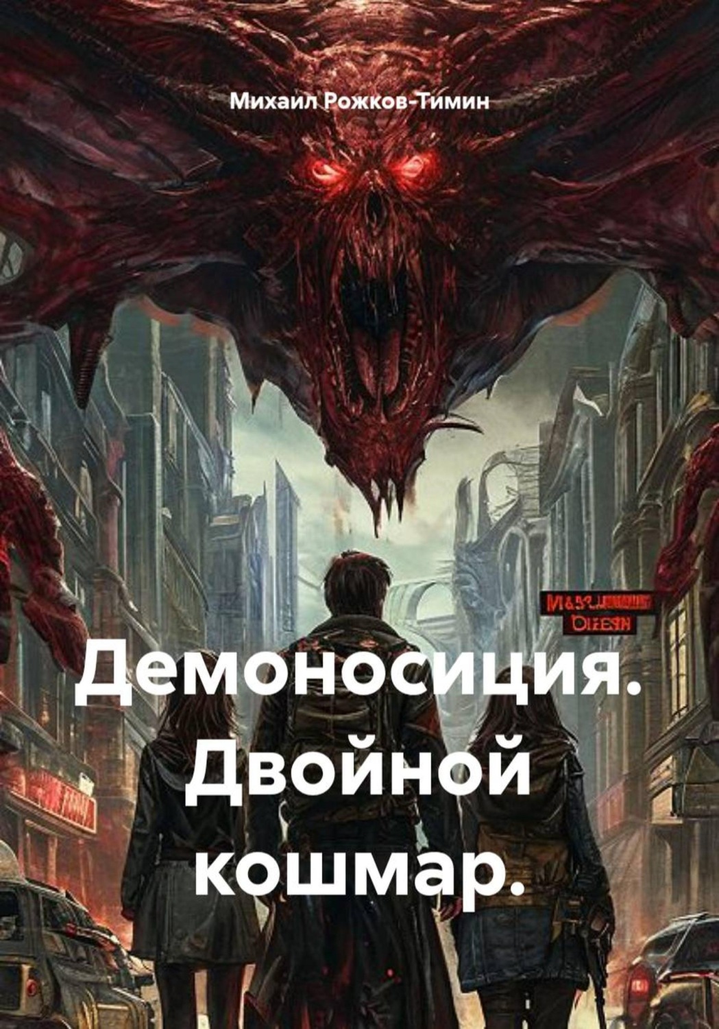 Обложка книги «Демоносиция. Двойной кошмар»