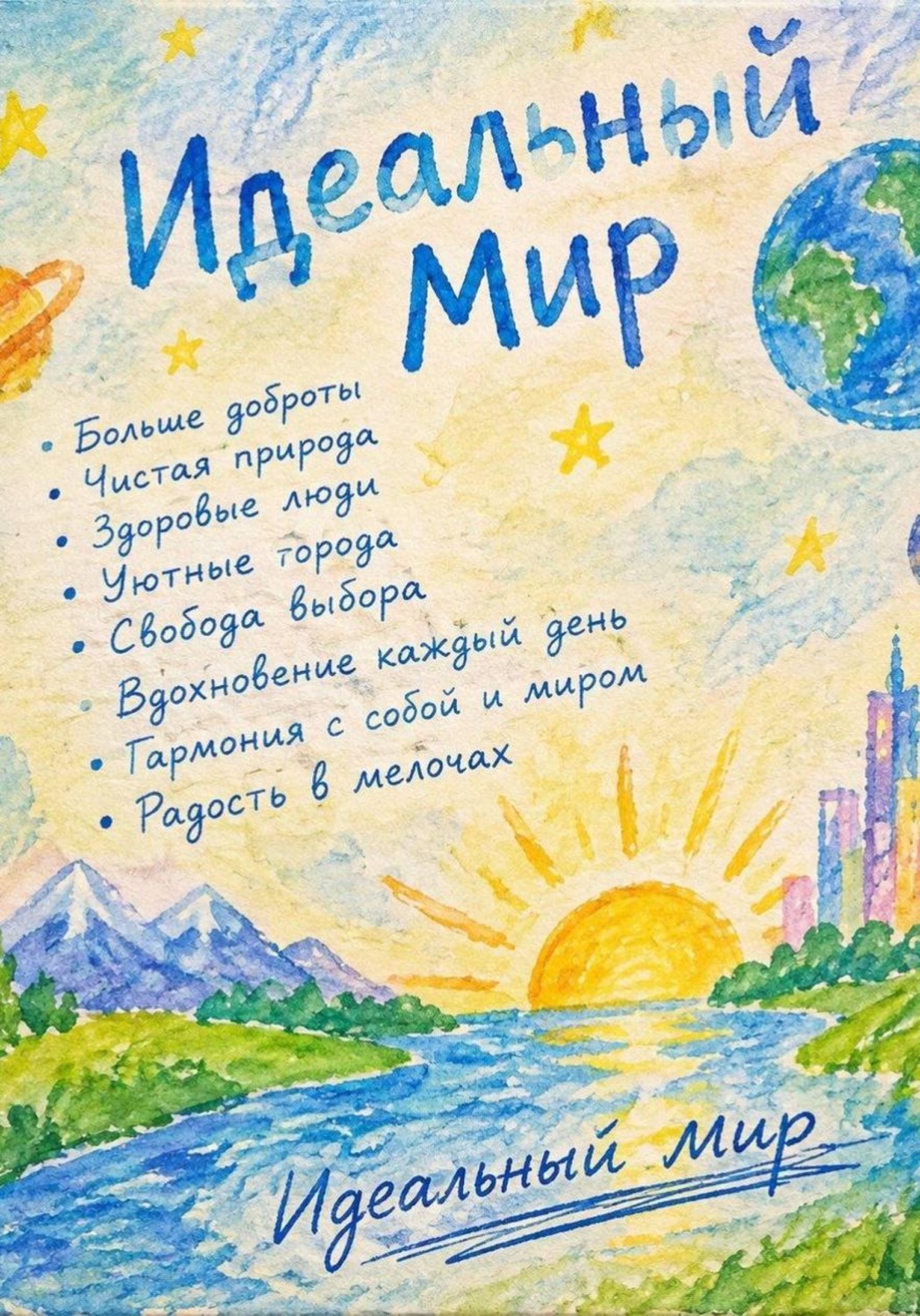 Обложка книги «Идеальный мир»