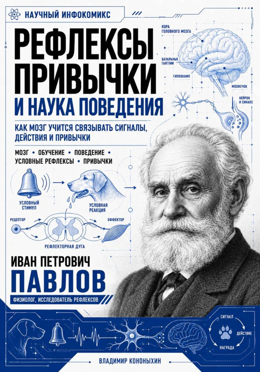 Обложка книги «Рефлексы, привычки и наука поведения»