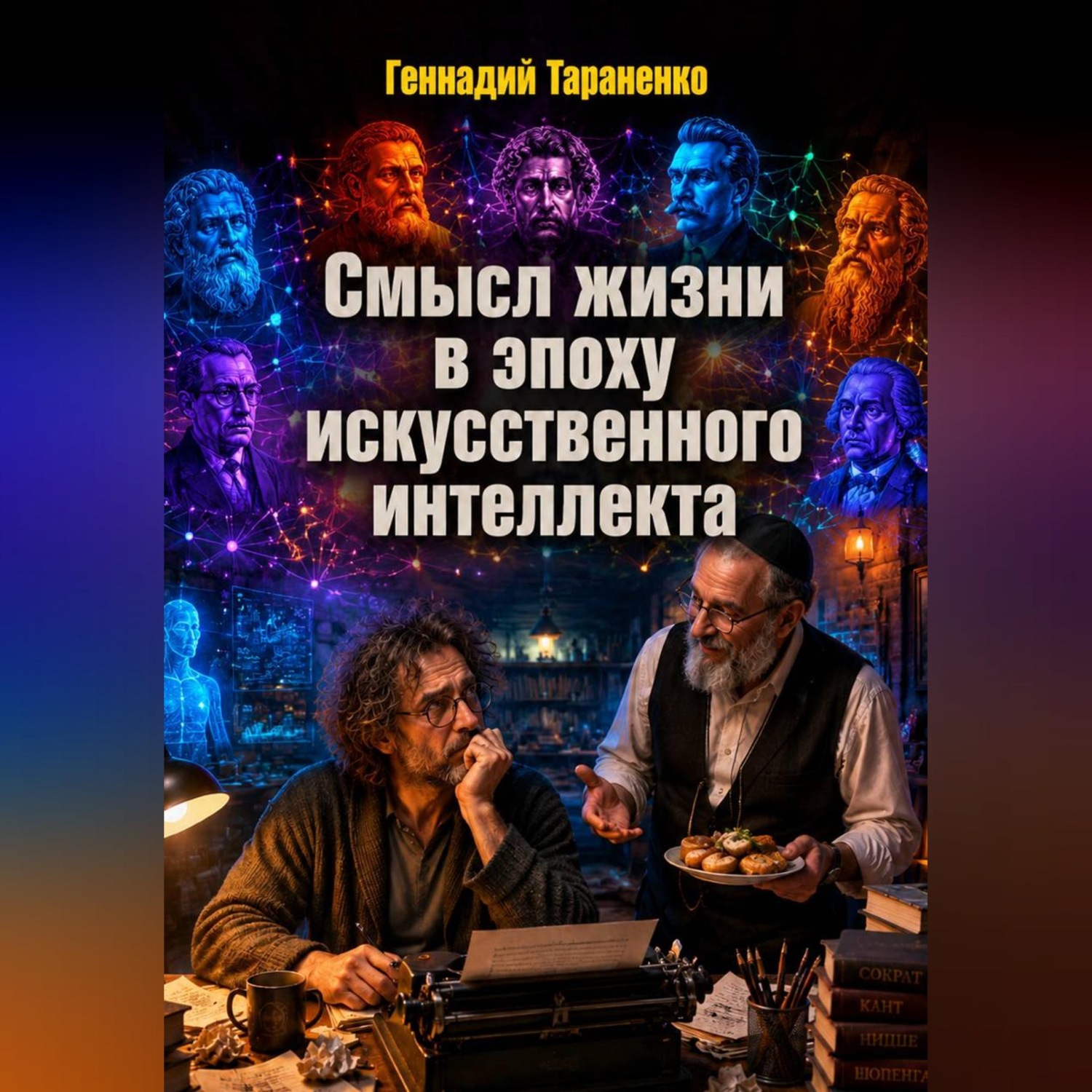 Обложка книги «Смысл жизни в эпоху искусственного интеллекта»