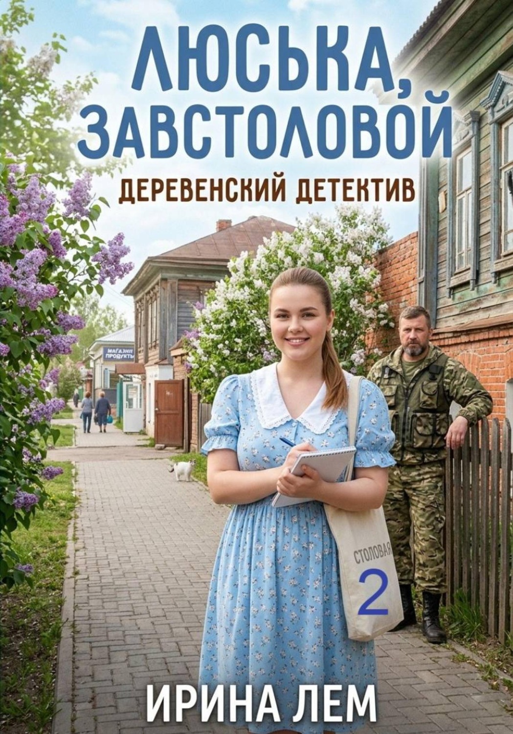 Обложка книги «Люська, завстоловой - деревенский детектив. Часть 2»