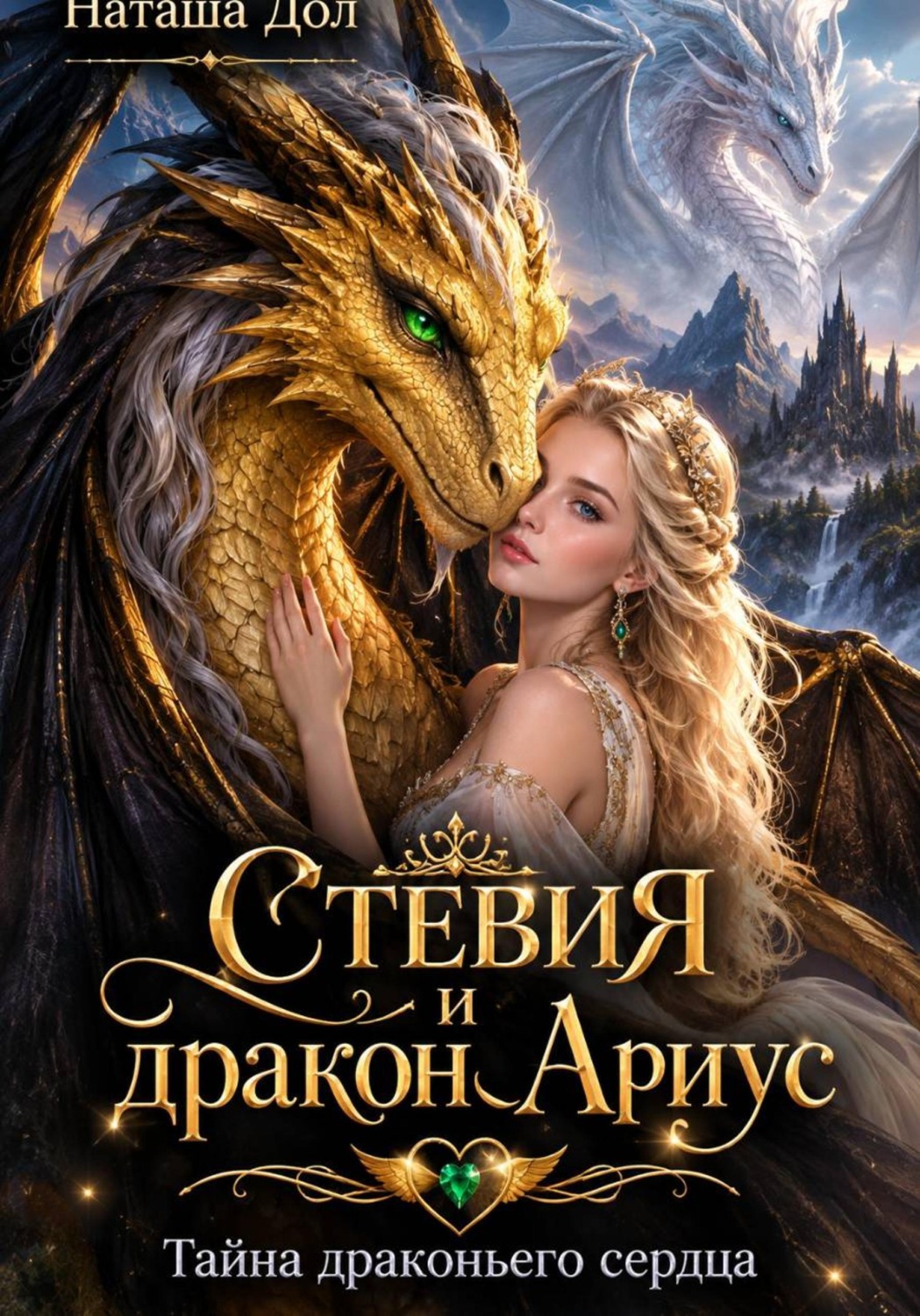 Обложка книги «Стевия и дракон Ариус. Тайна драконьего сердца»