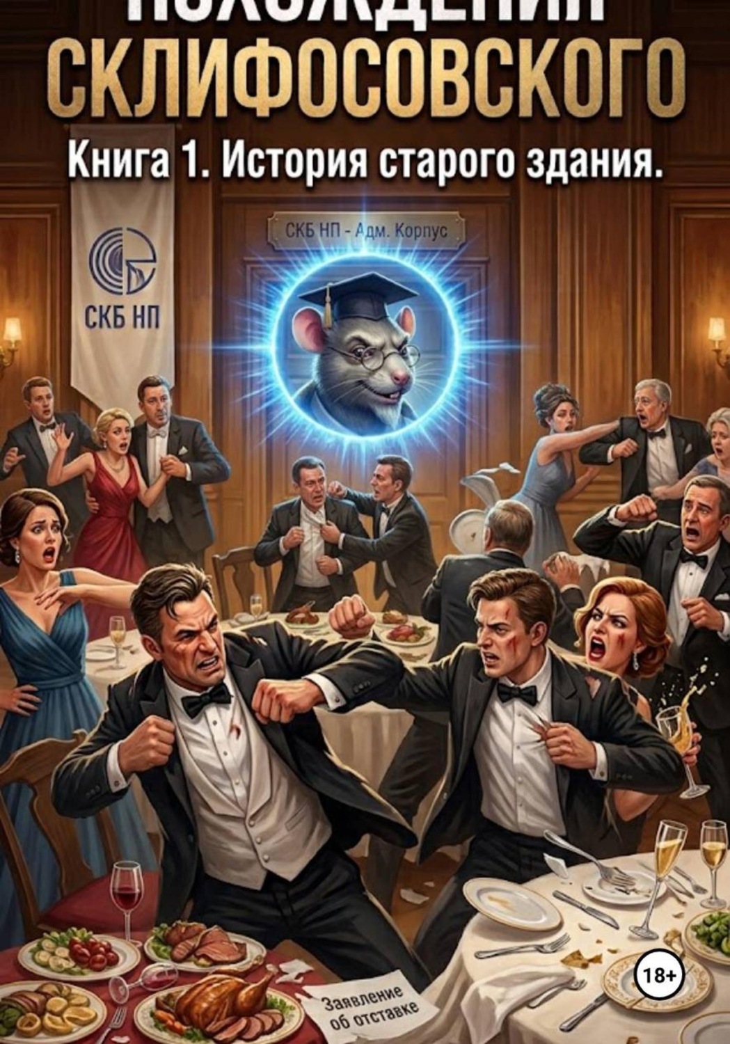 Обложка книги «ПОХОЖДЕНИЯ СКЛИФОСОВСКОГО Книга 1. История старого здания»