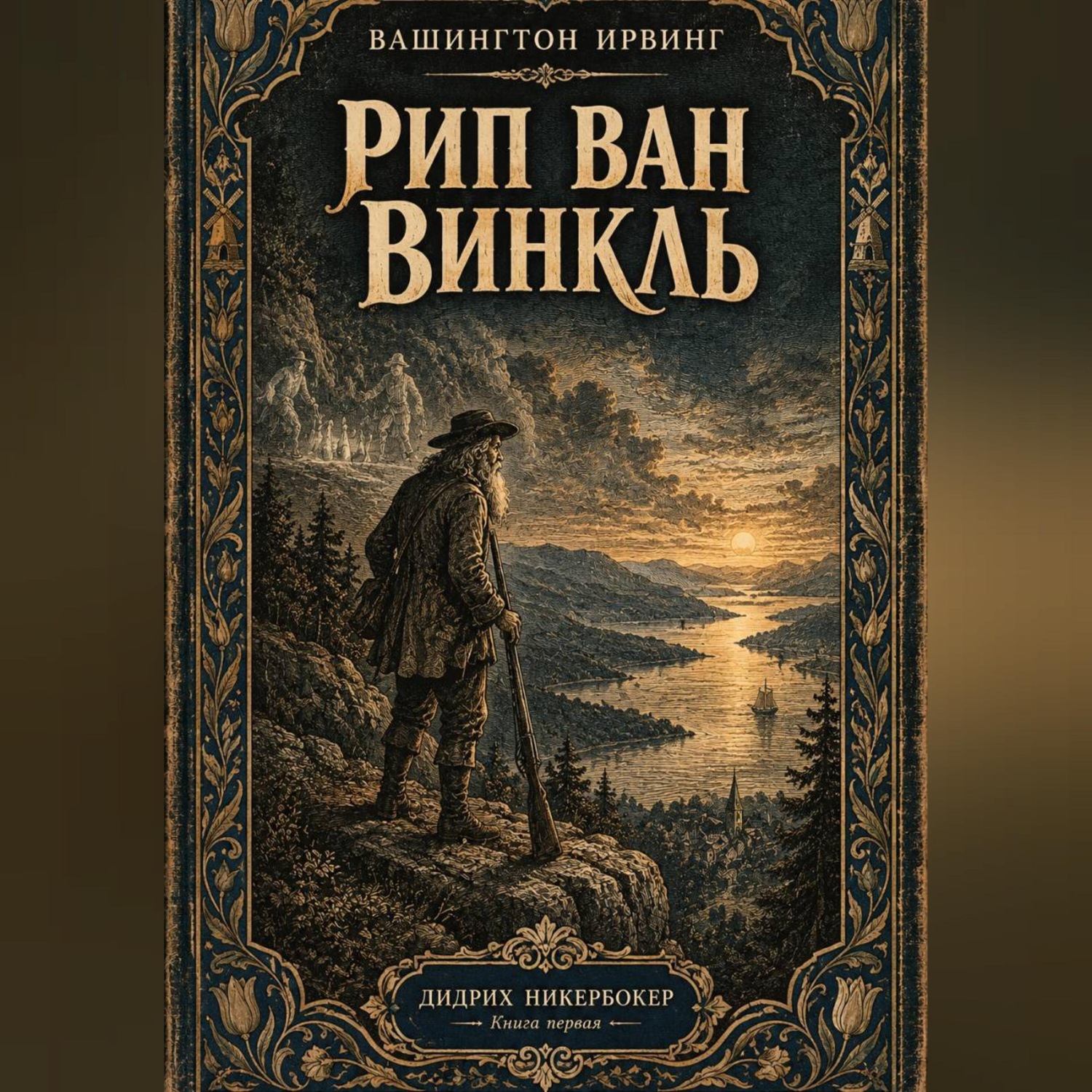 Обложка книги «Рип Ван Винкль»