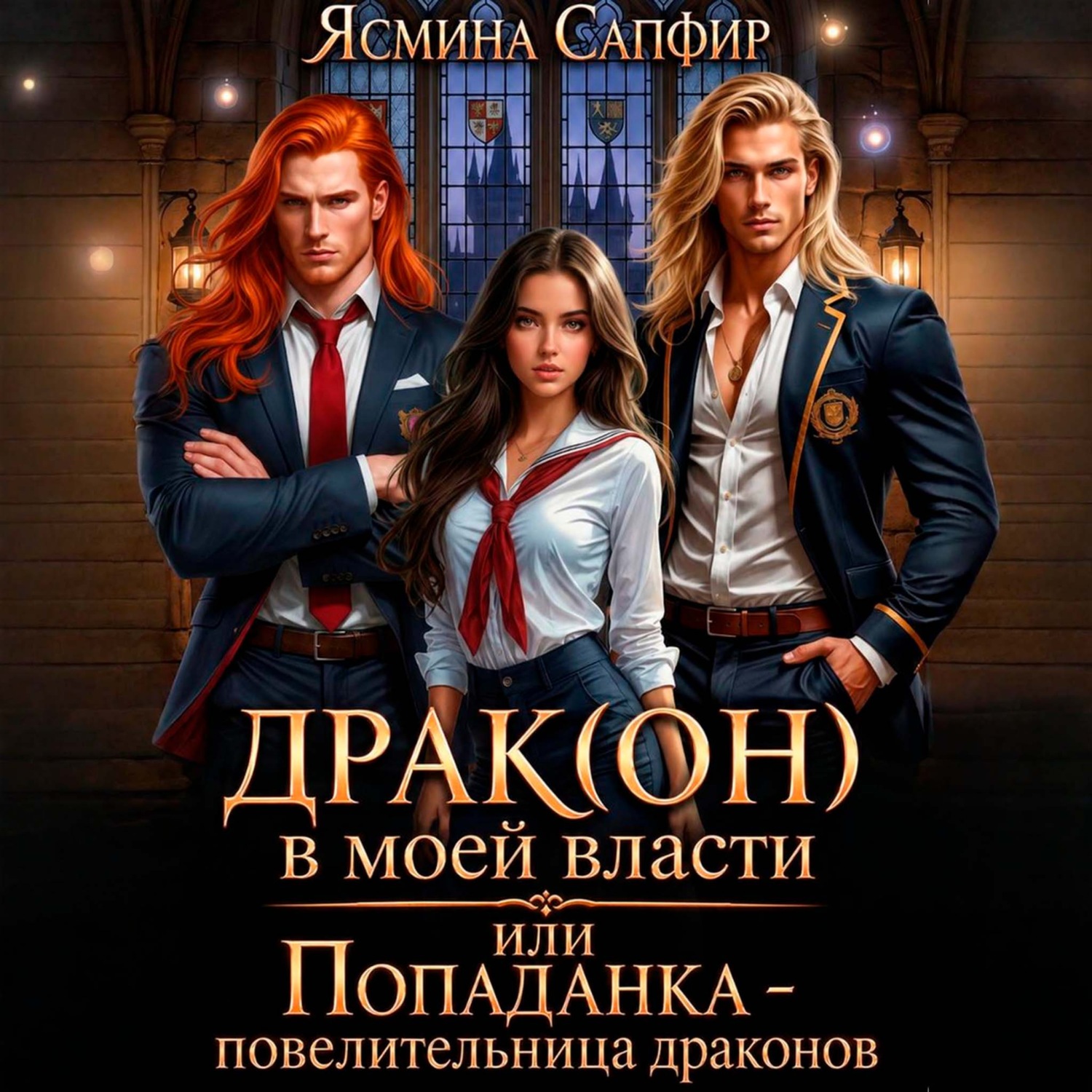 Обложка книги «Драк(он) в моей власти, или Попаданка – повелительница драконов»