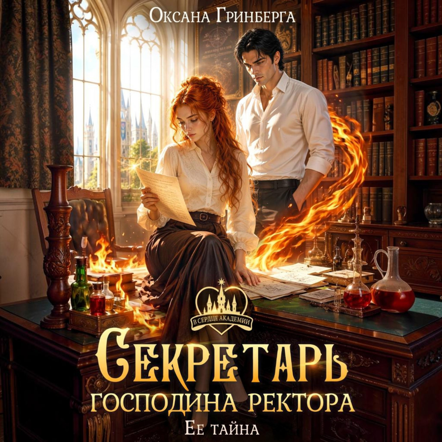 Обложка книги «Секретарь господина ректора»