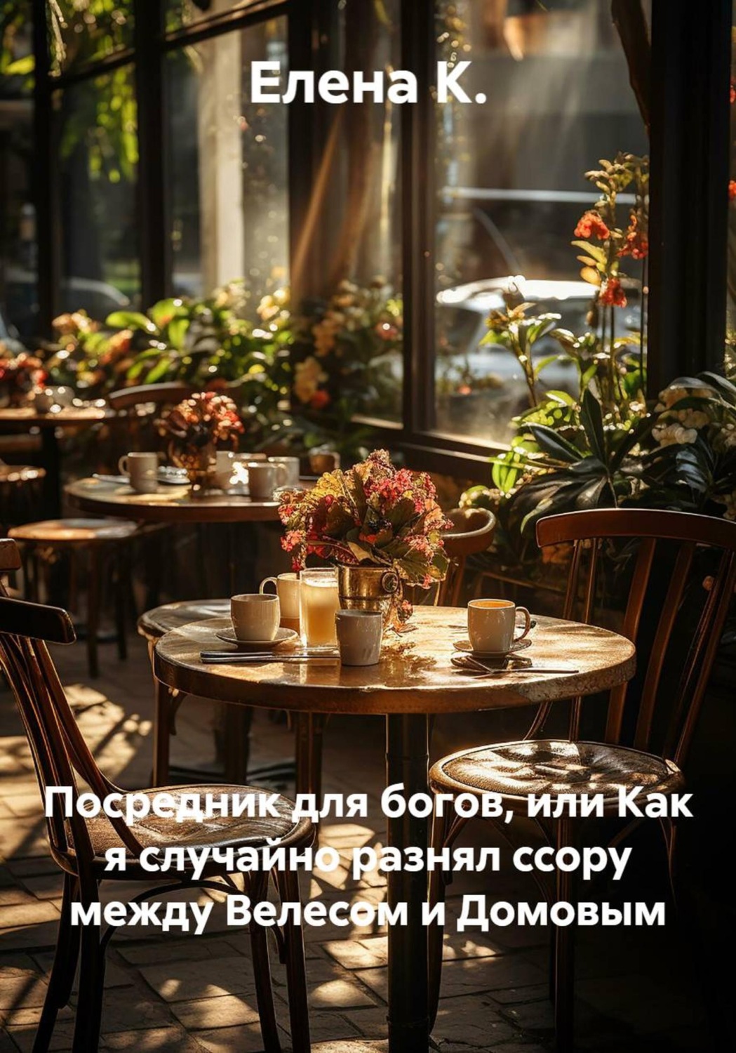 Обложка книги «Посредник для богов, или Как я случайно разнял ссору между Велесом и Домовым»