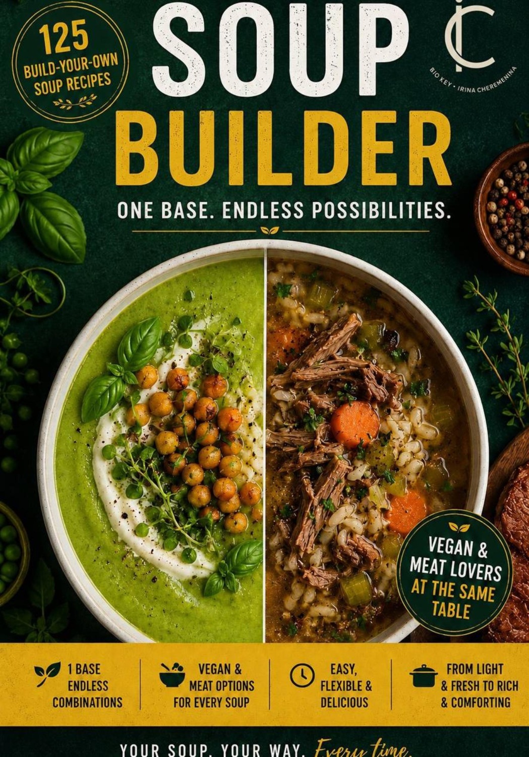 Обложка книги «SOUP BUILDER»