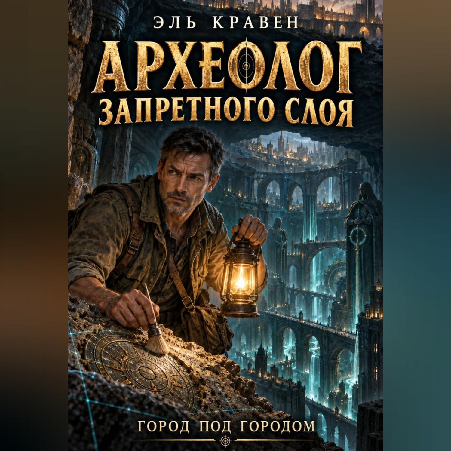Обложка книги «Археолог Запретного Слоя. Город под городом»