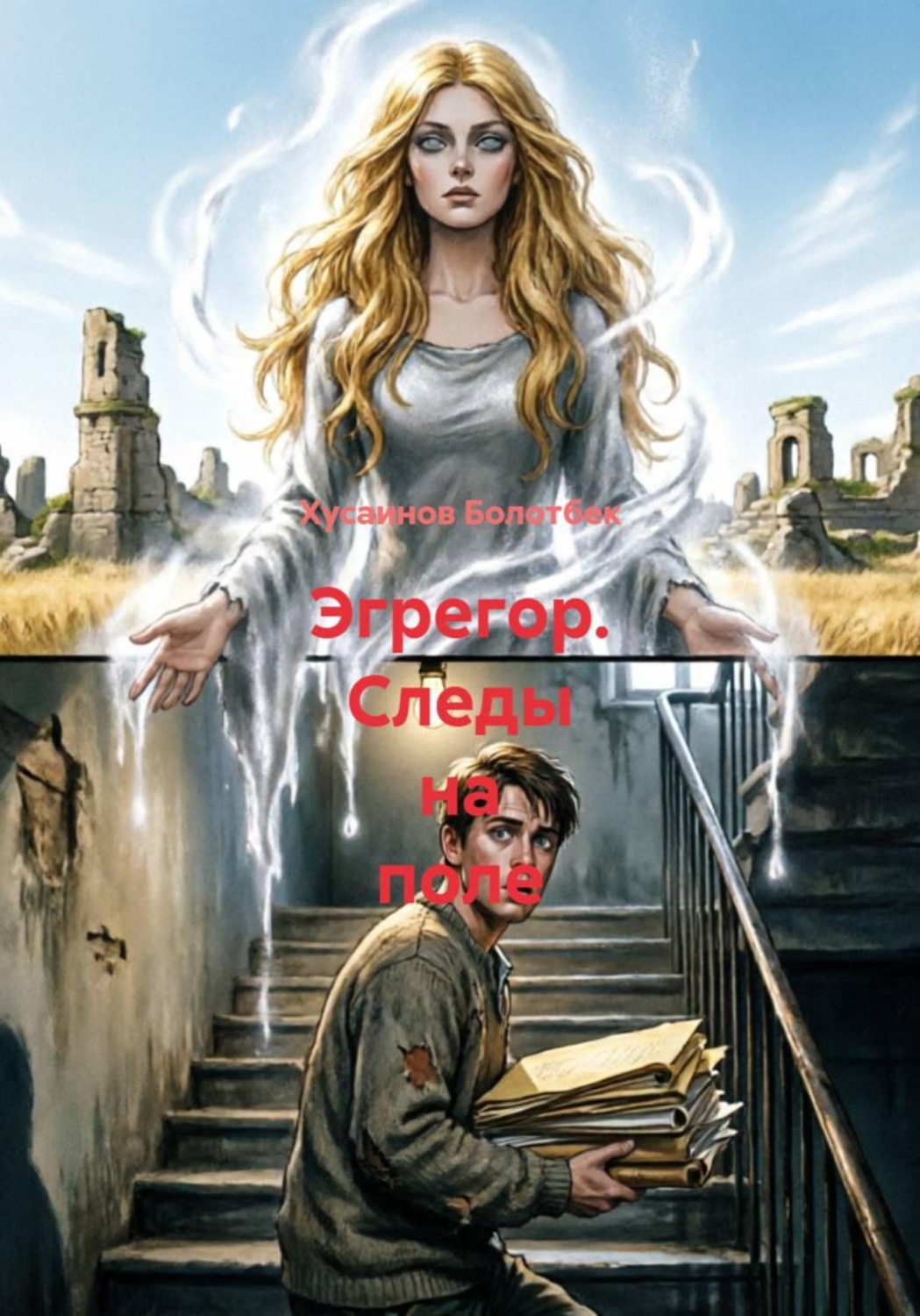 Обложка книги «Эгрегор. Следы на поле»