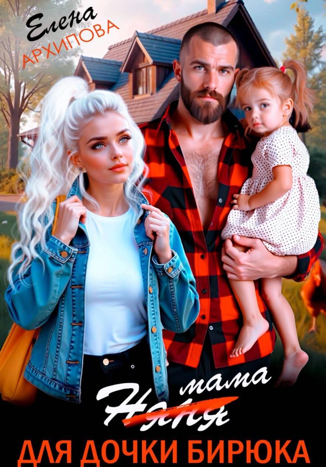 Обложка книги «Мама для дочки бирюка»