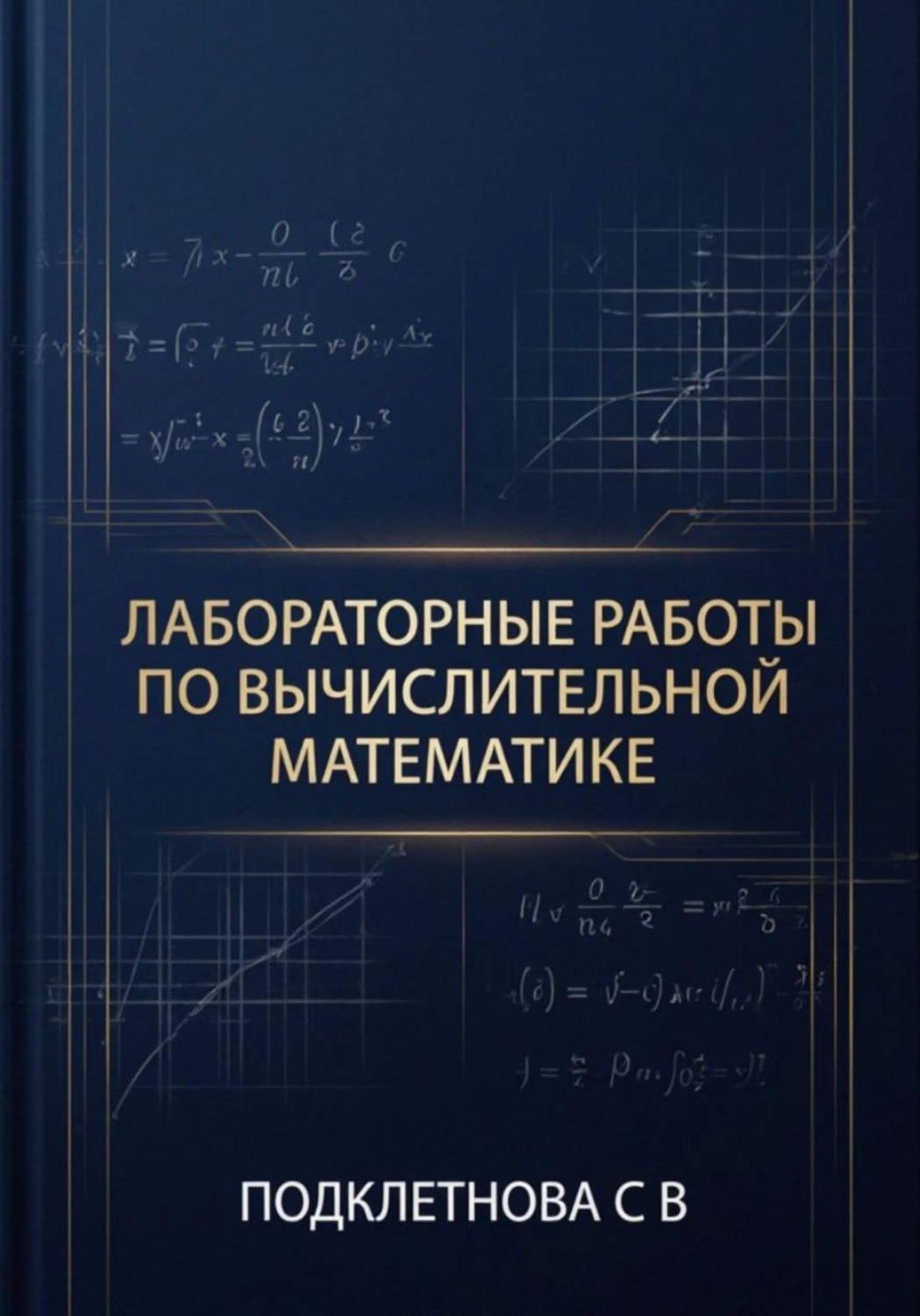 Обложка книги «Лабораторные работы по вычислительной математике»