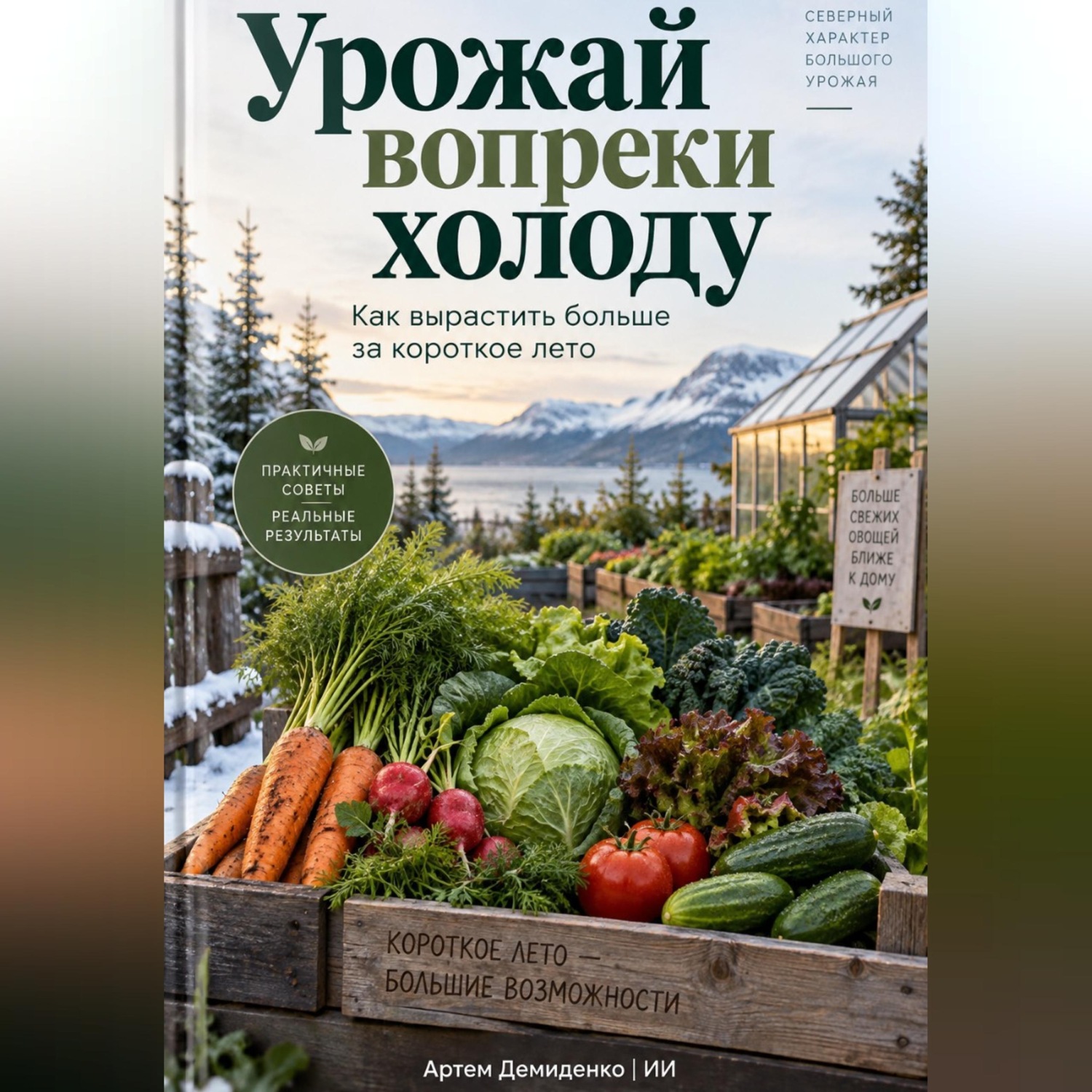 Обложка книги «Урожай вопреки холоду: Как вырастить больше за короткое лето»