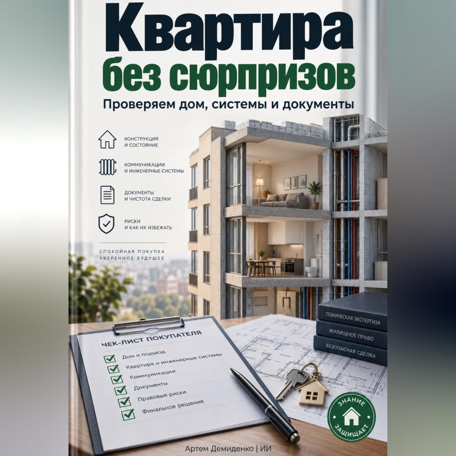 Обложка книги «Квартира без сюрпризов: Проверяем дом, системы и документы»
