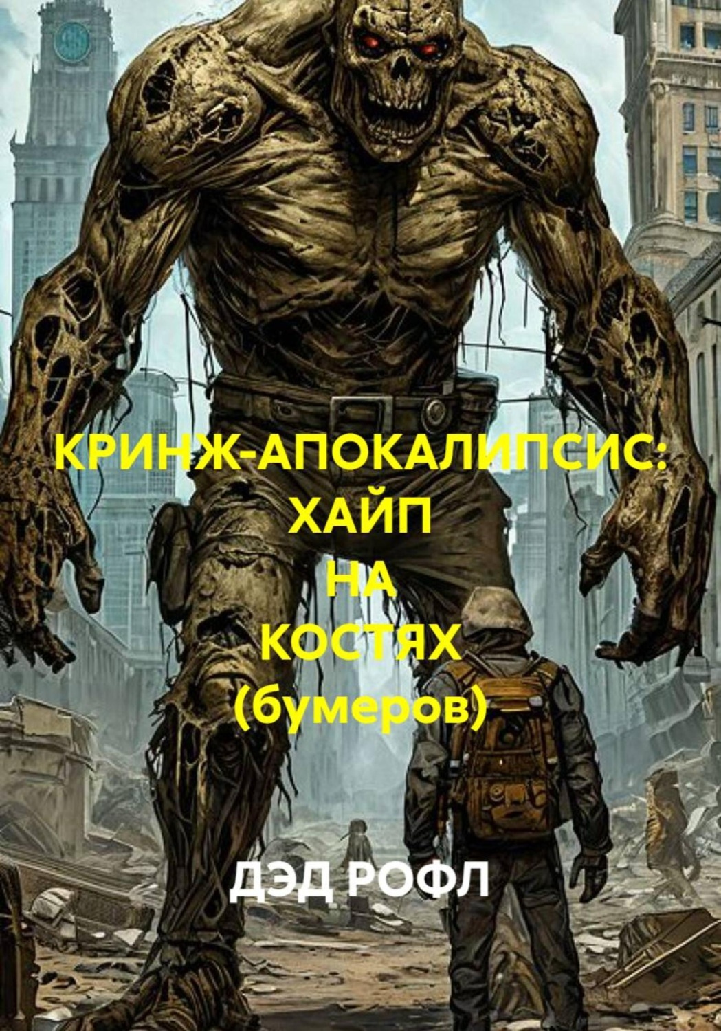 Обложка книги «КРИНЖ-АПОКАЛИПСИС: ХАЙП НА КОСТЯХ (бумеров)»