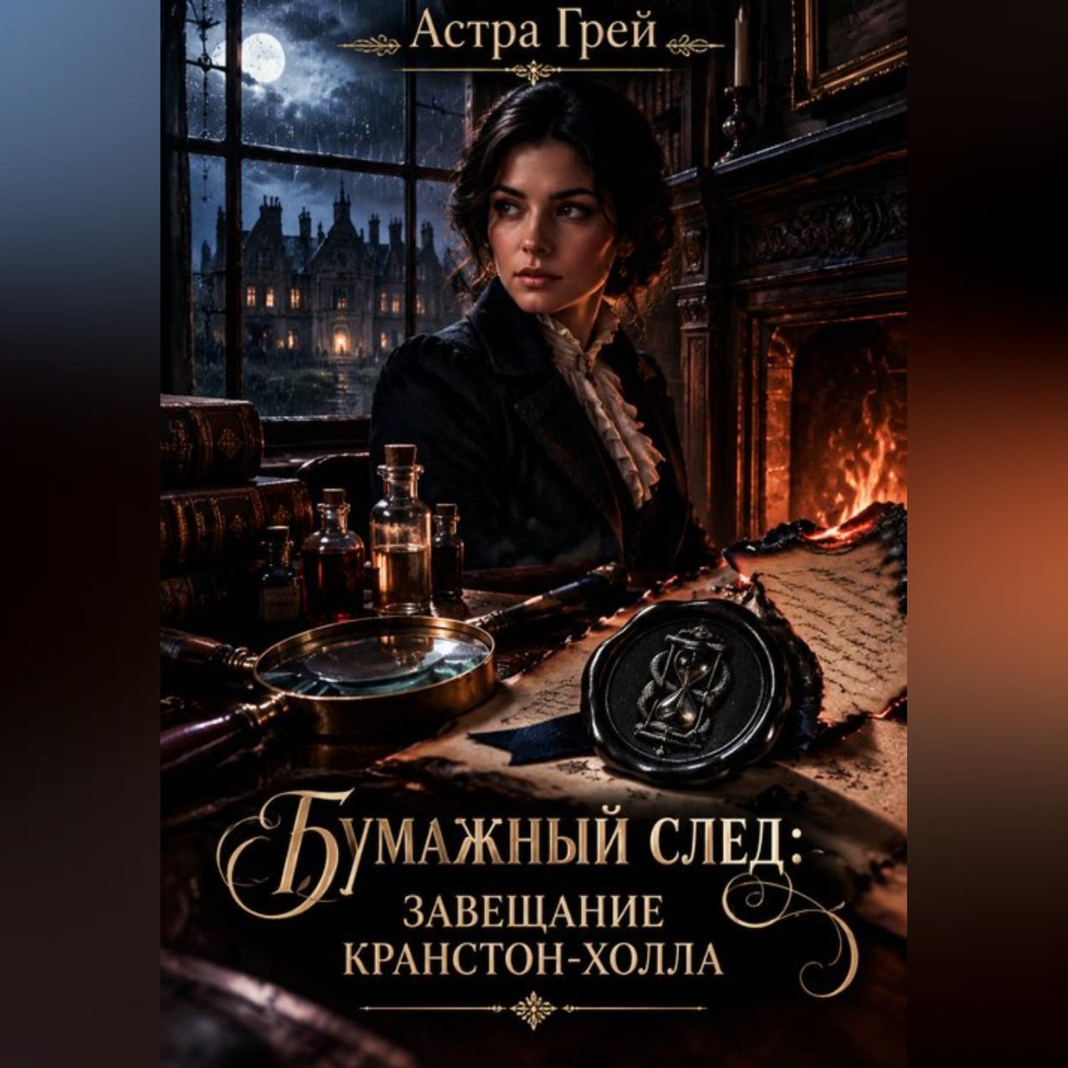 Обложка книги «Бумажный след: Завещание Кранстон-Холла»