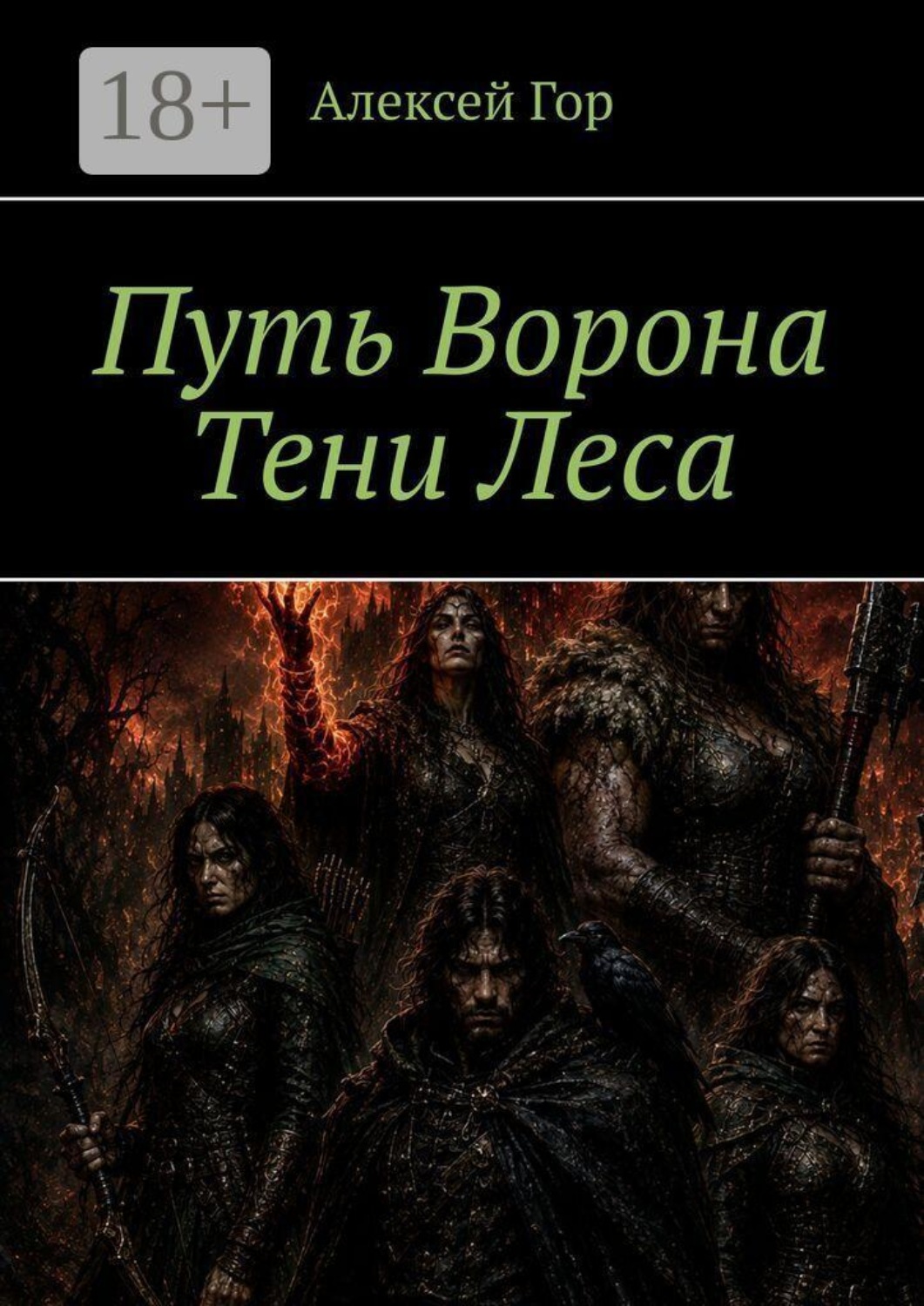Обложка книги «Путь ворона. Тени леса»