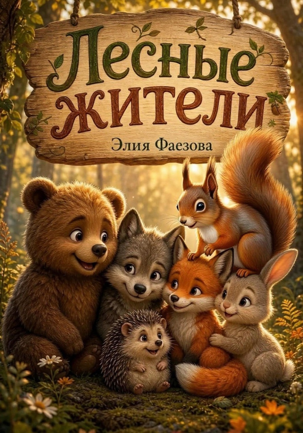 Обложка книги «Лесные жители»