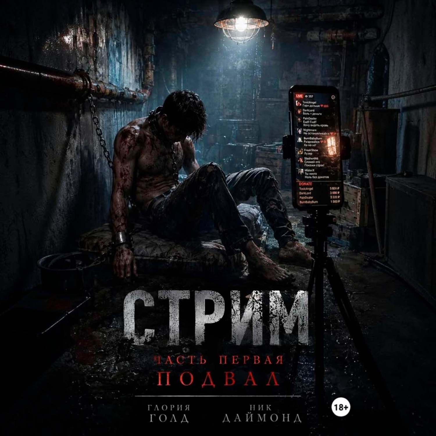 Обложка книги «Стрим. Часть первая. Подвал»
