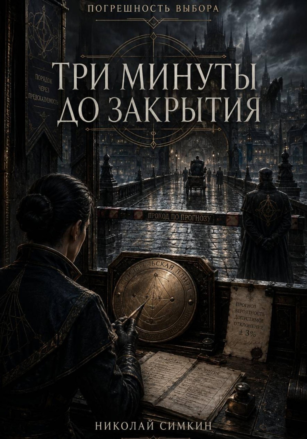 Обложка книги «Три минуты до закрытия»