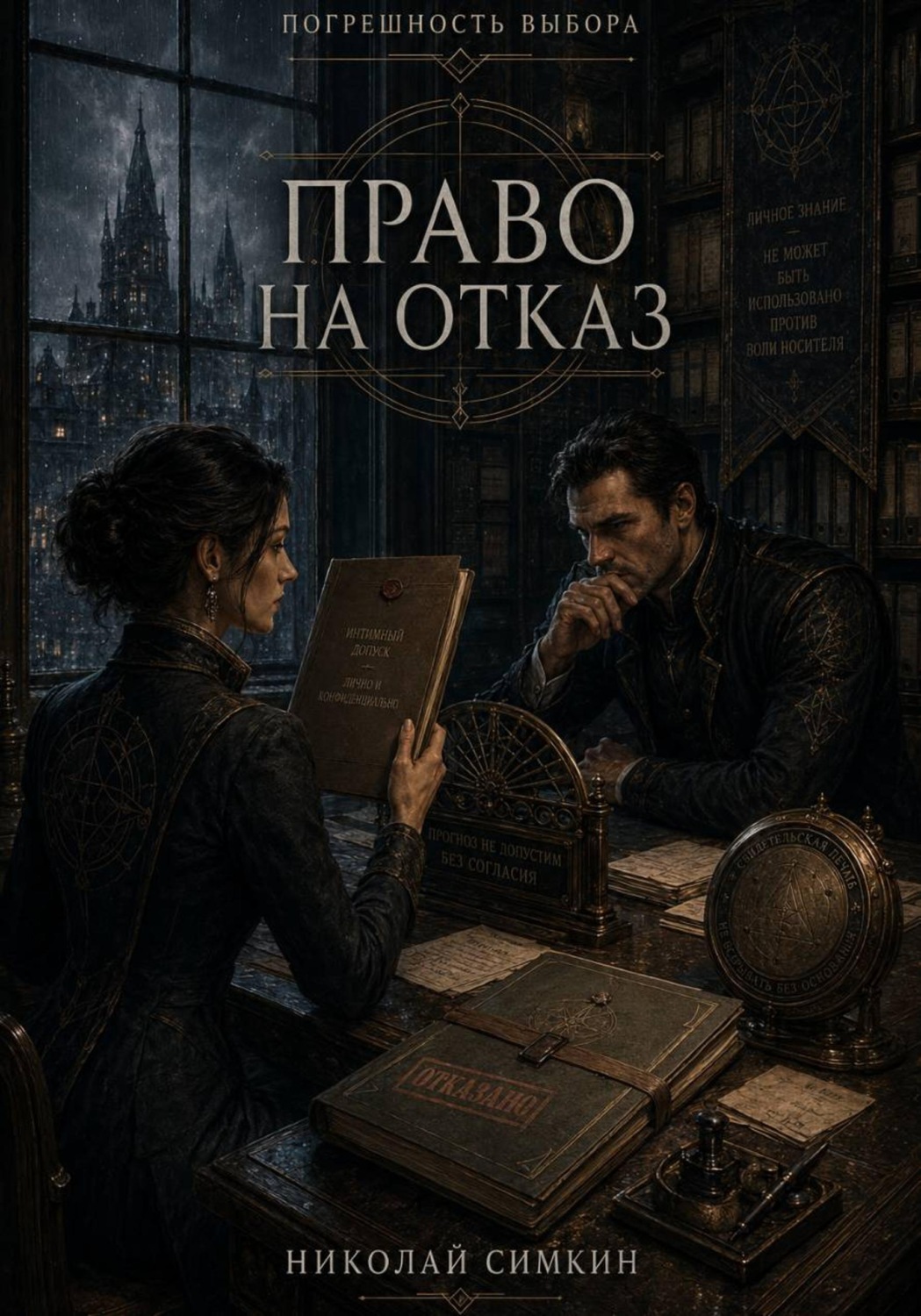 Обложка книги «Право на отказ»