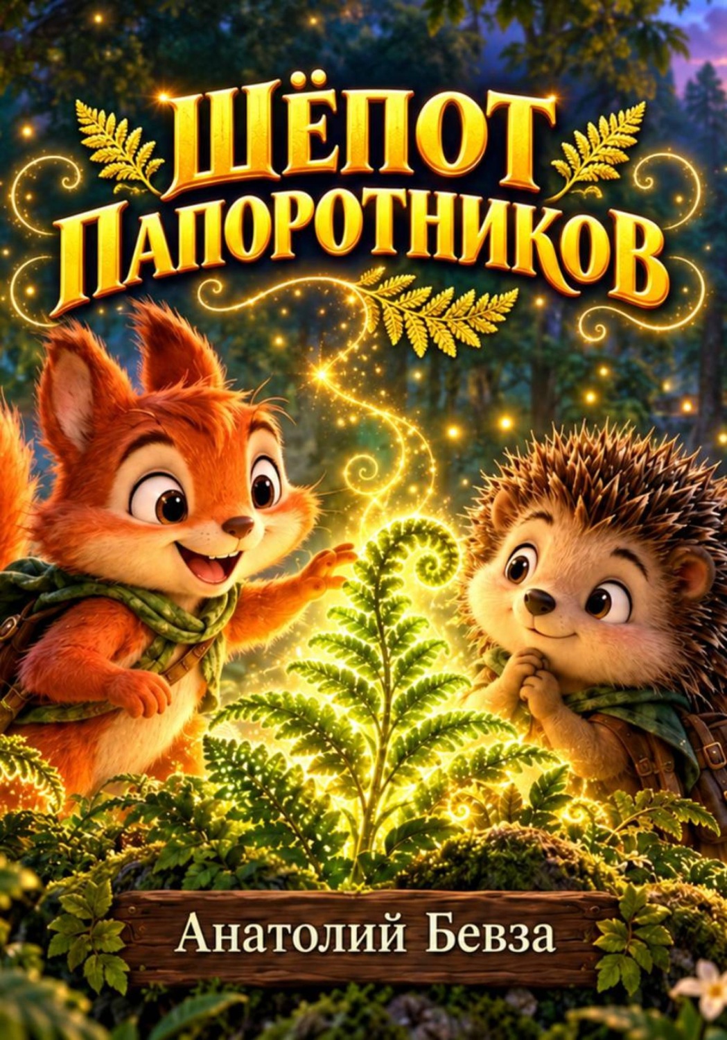 Обложка книги «Шёпот папоротников»