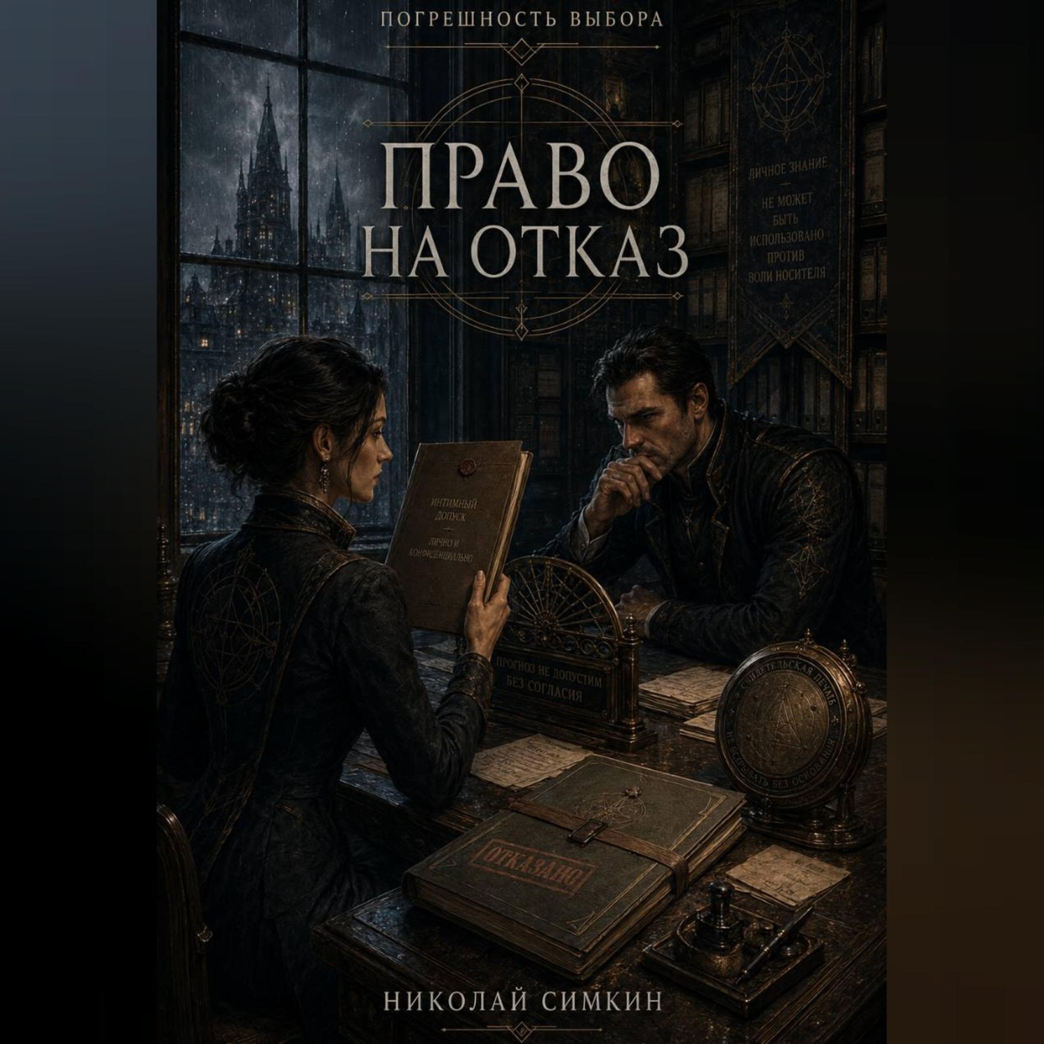 Обложка книги «Право на отказ»