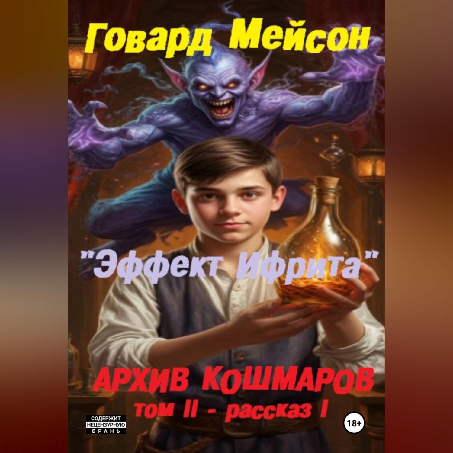 Обложка книги «Архив кошмаров II. Пятый сезон. Рассказ 1. Эффект Ифрита»