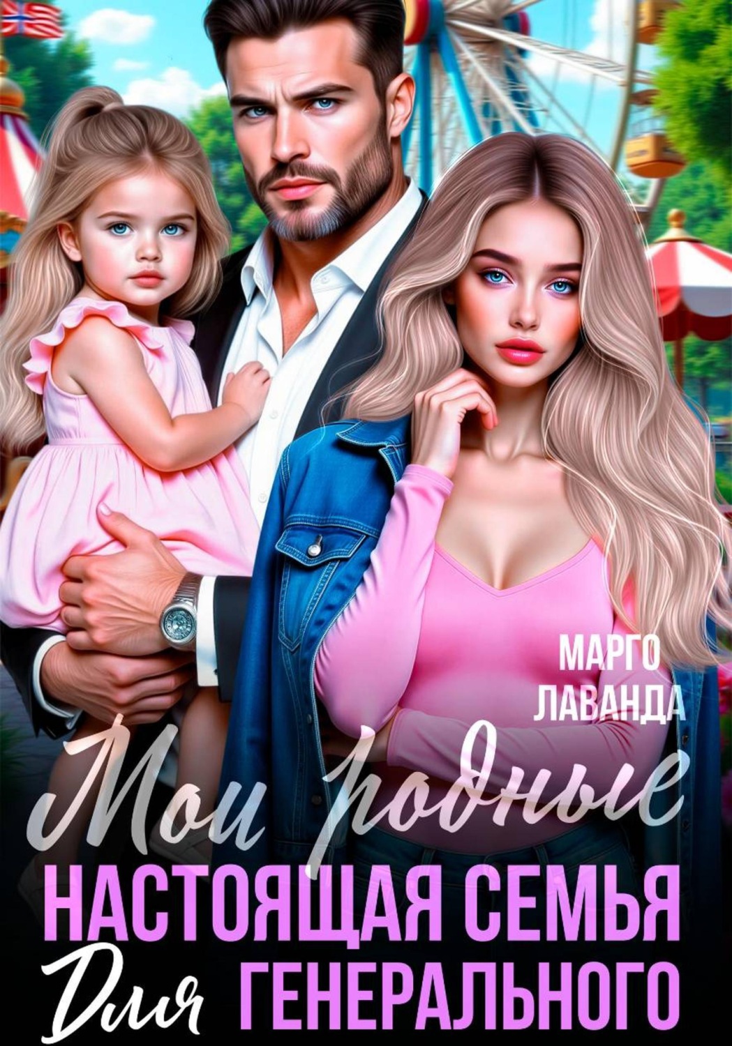 Обложка книги «Мои родные. Настоящая семья для генерального»