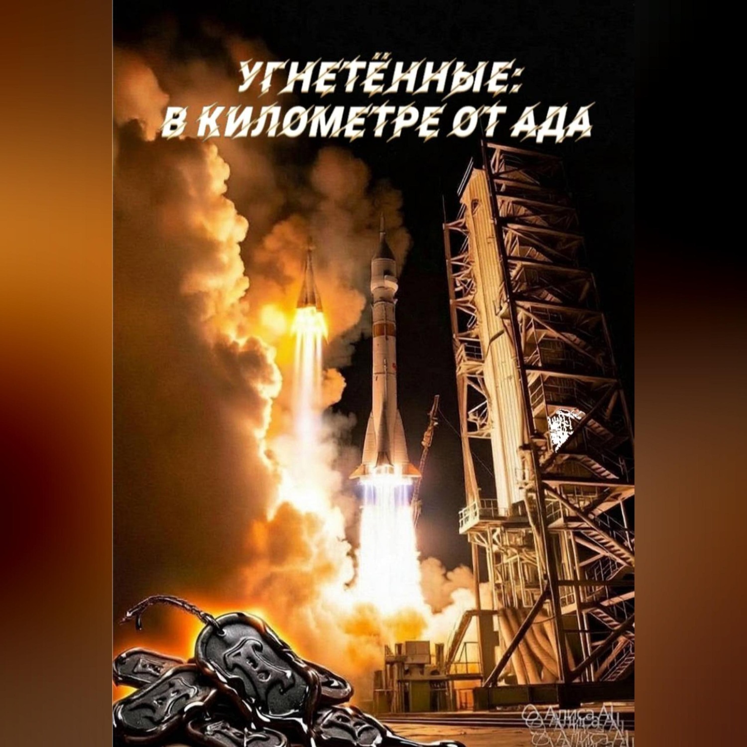 Обложка книги «Угнетённые: В километре от ада»