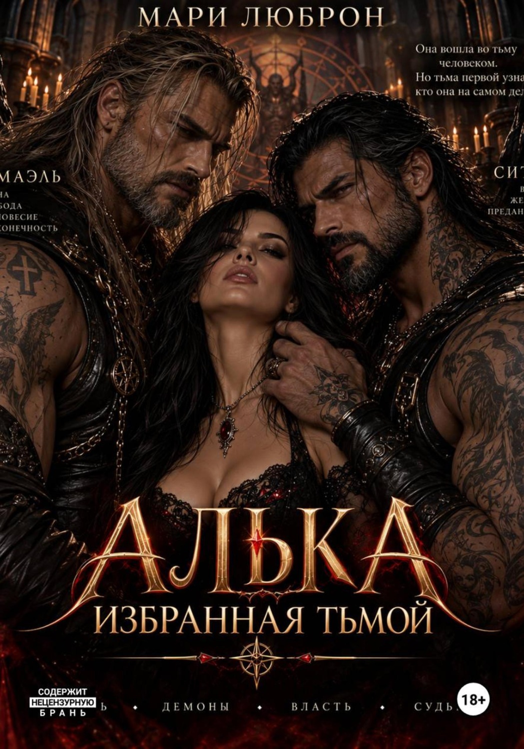 Обложка книги «Алька. Избранная тьмой»