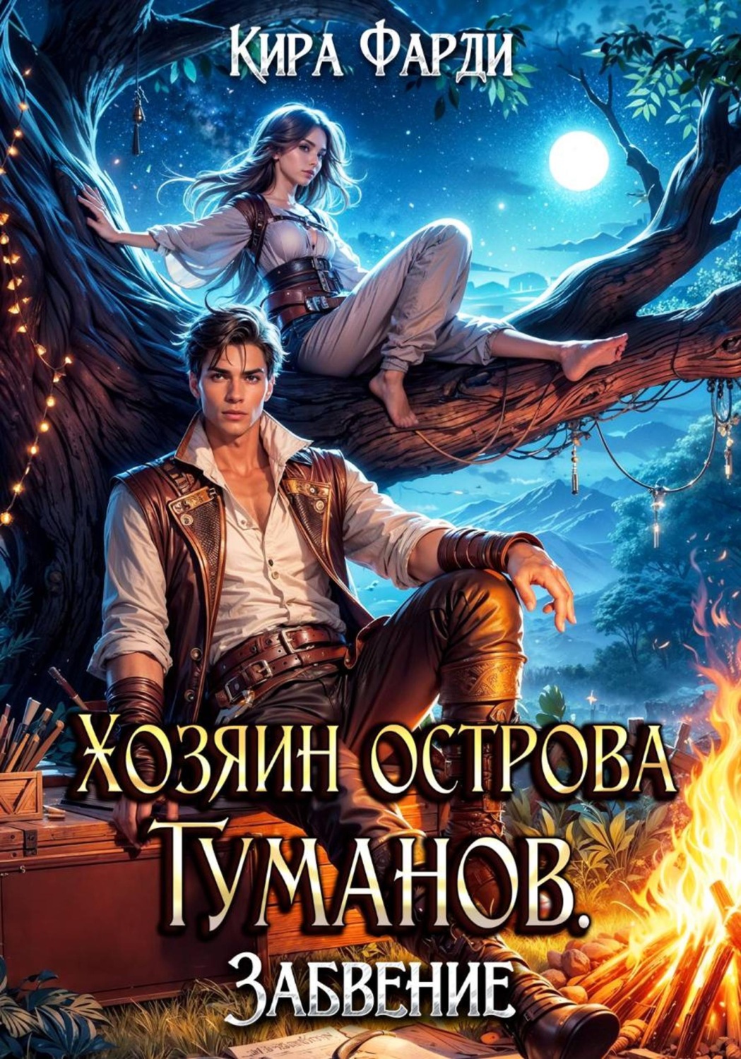 Обложка книги «Хозяин острова туманов. Забвение»
