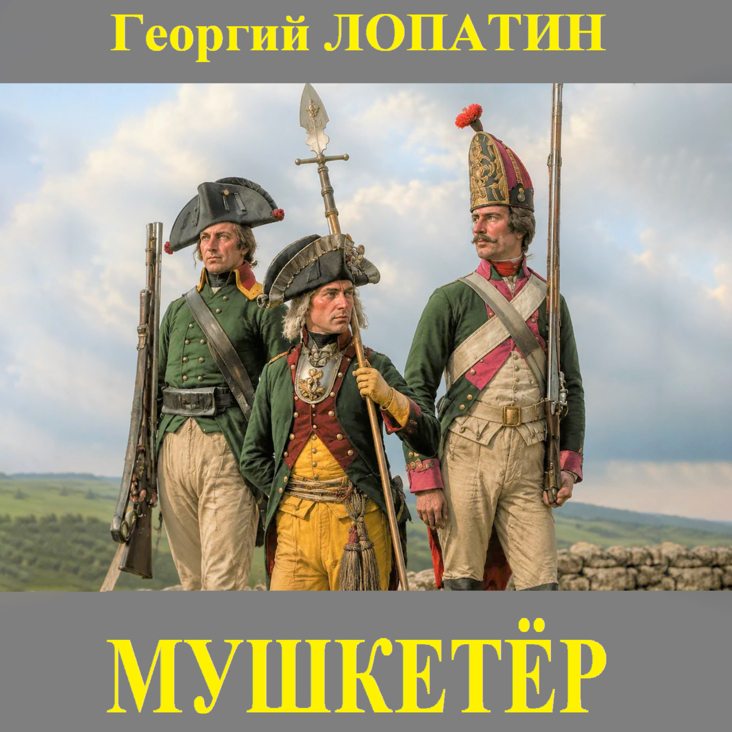 Обложка книги «Мушкетёр»