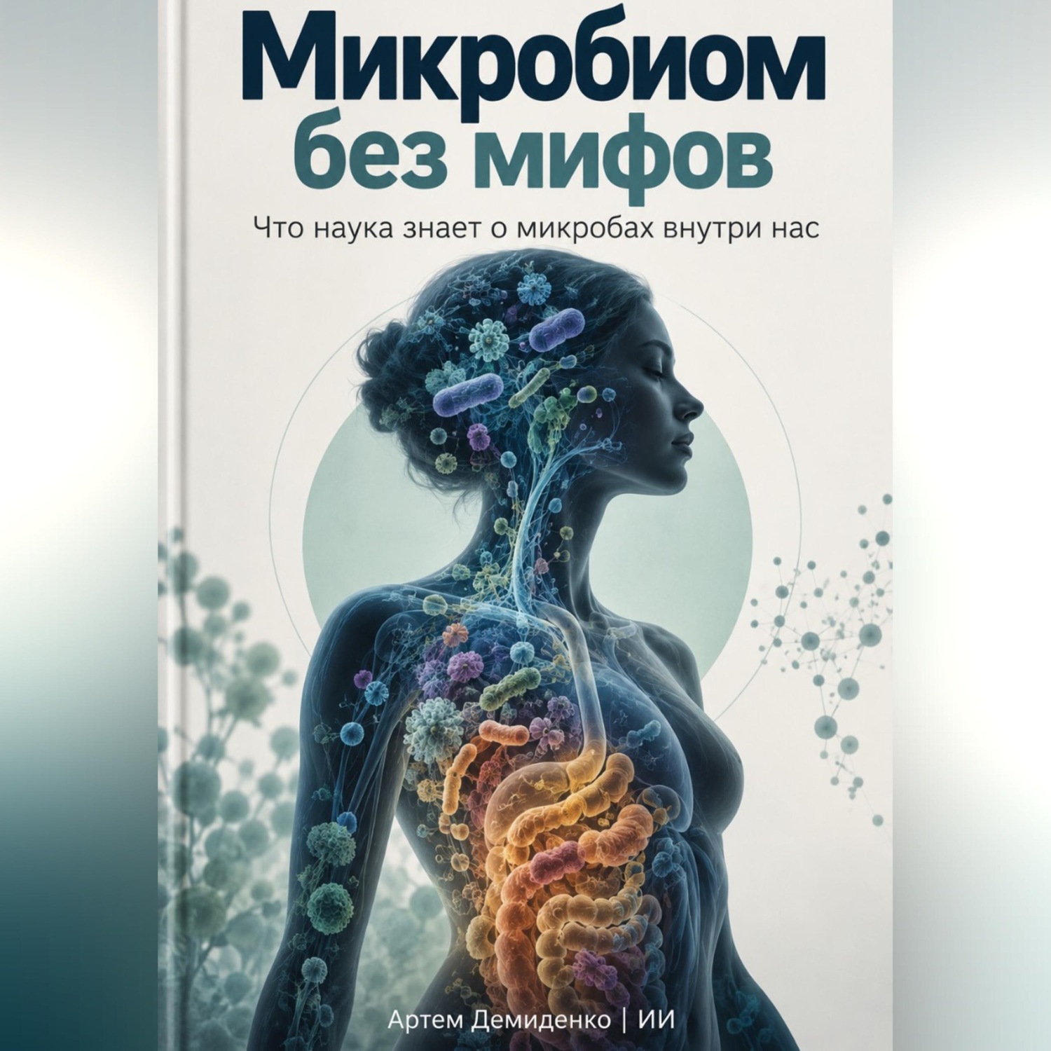 Обложка книги «Микробиом без мифов: Что наука знает о микробах внутри нас»
