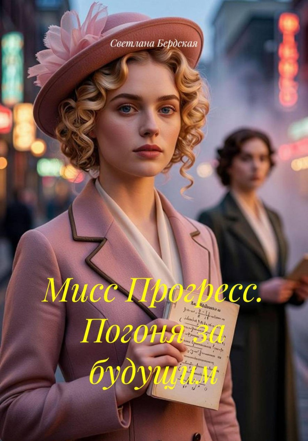 Обложка книги «Мисс Прогресс. Погоня за будущим»