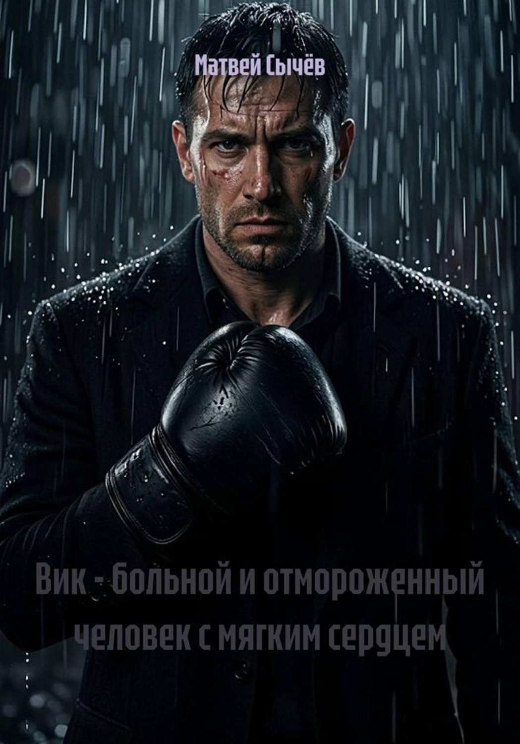 Обложка книги «Вик - больной и отмороженный человек с мягким сердцем»